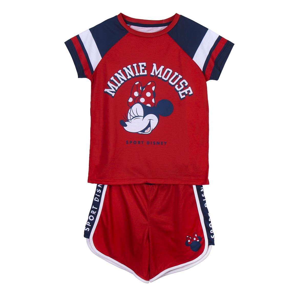 Cerdá Pijama Cerda Minnie Conjunto 2 Piezas Pantalón Corto Camiseta Rojo