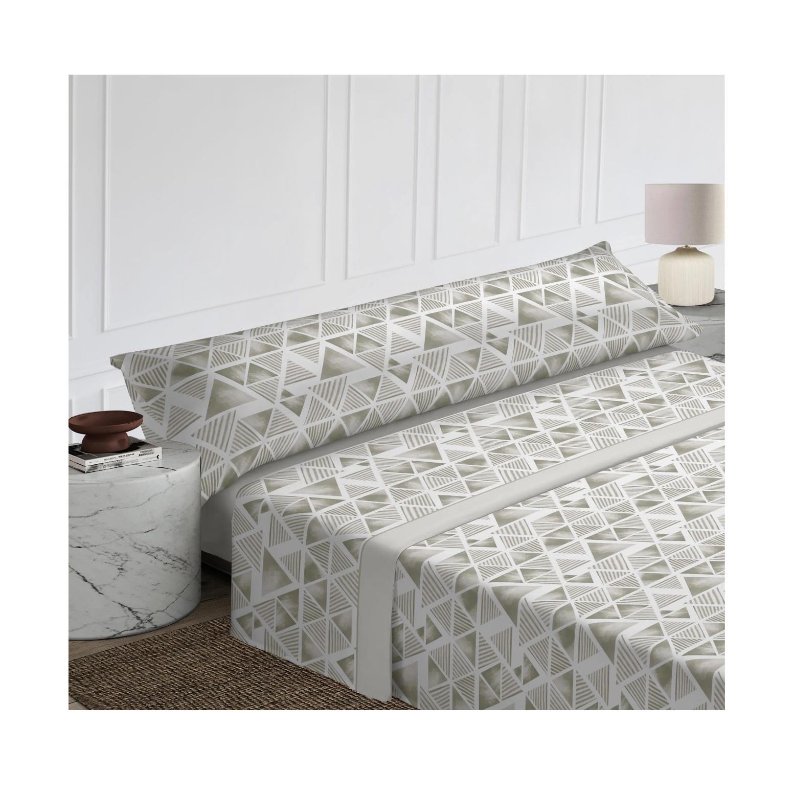 Juego de sabanas Negro (3 piezas): sábana encimera + sábana ajustable + 1 fundas de almohadade 90x135x150 CM ,180x200cm/2 Funda de Almohada