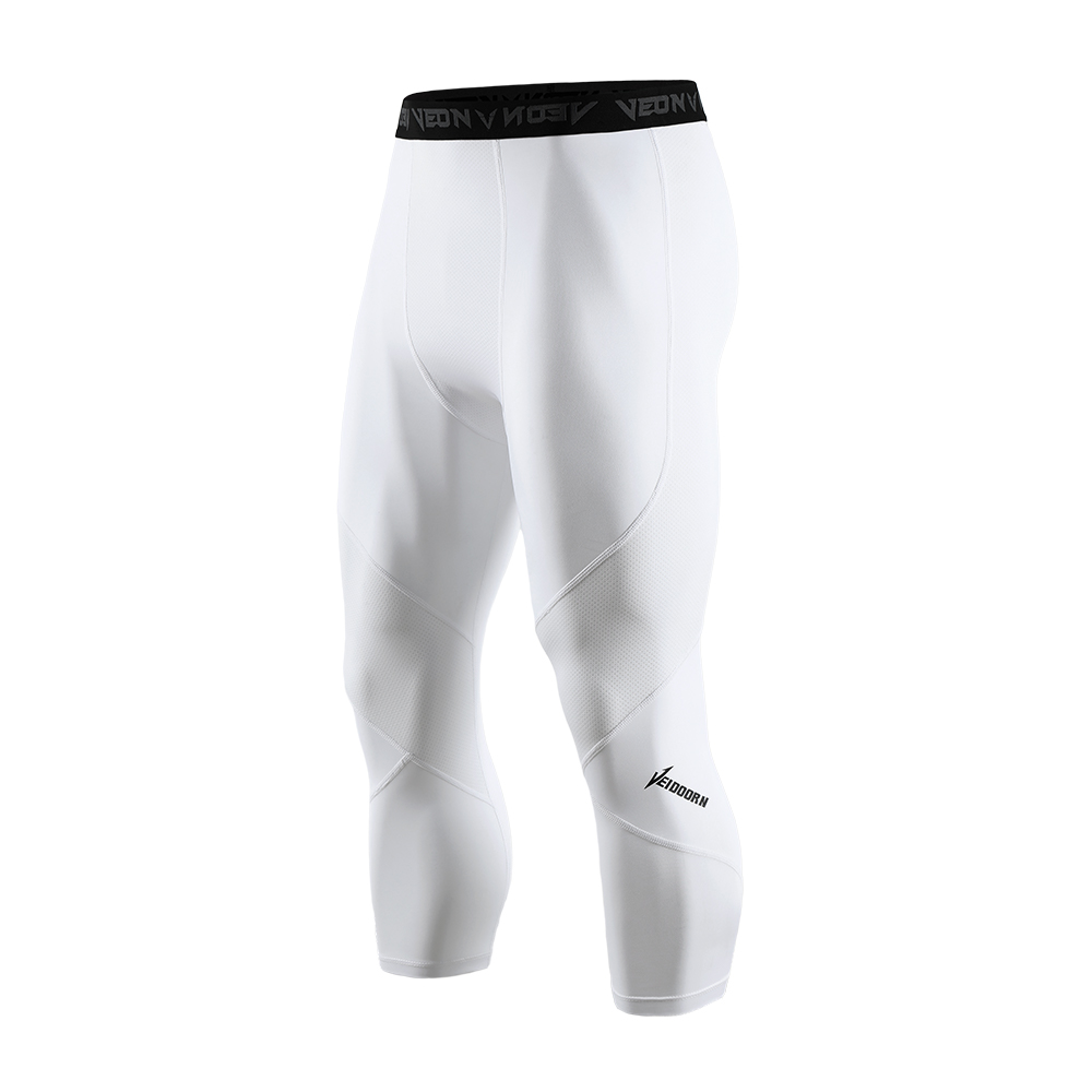 TK Tirantes De Compresión Suaves 3/4 Para Hombres Deportivos Rápidos Secado Entrenamiento Leggings Gimnasio Fitness Pantalones Deportivos Running