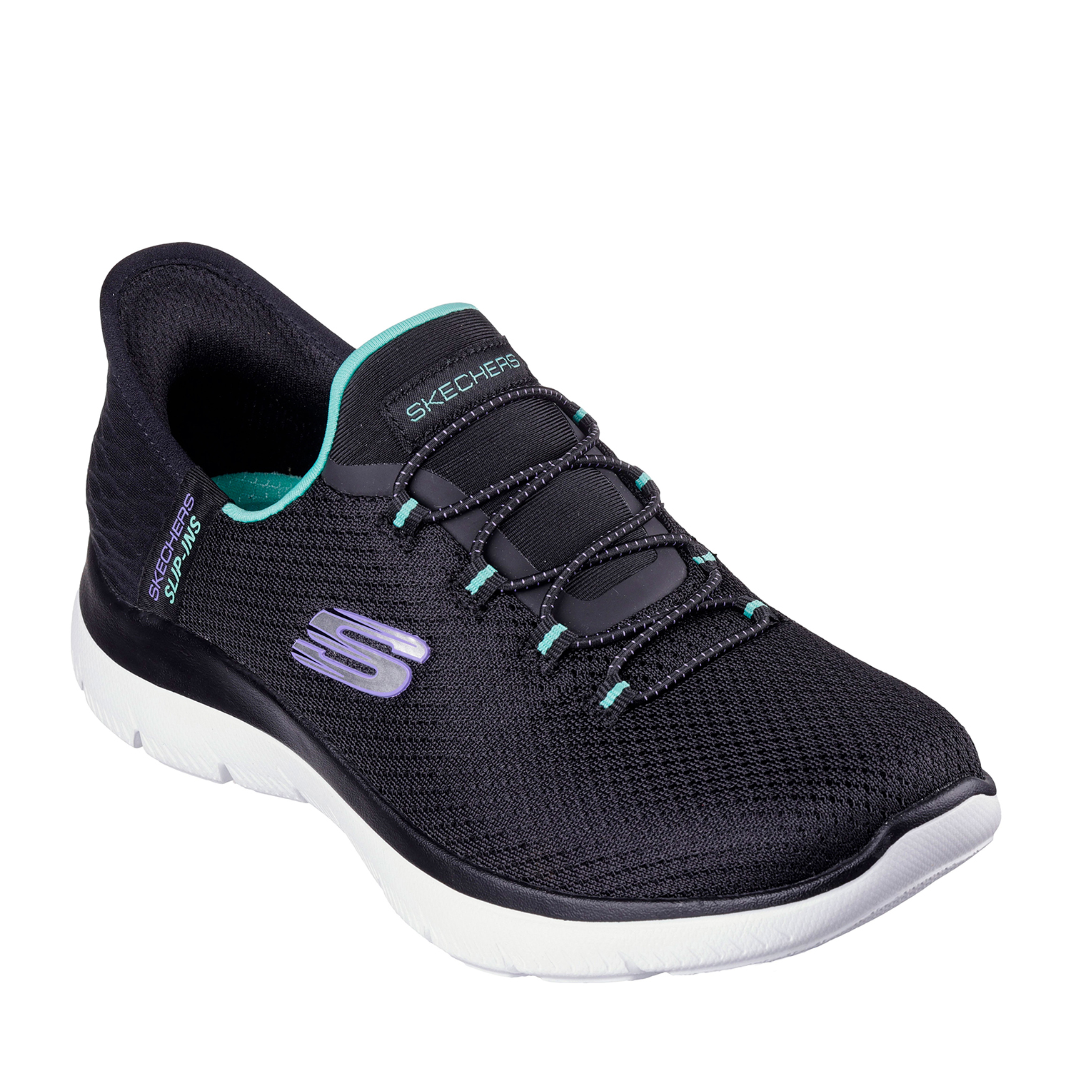 Skechers Zapatillas Summits Negras 150123-BKTQ , para Mujer