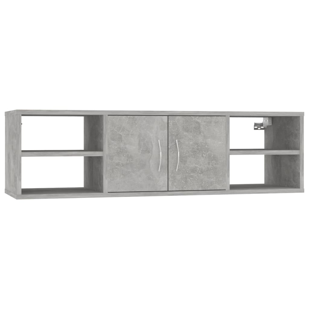 Vidaxl Estantería de Pared Madera Contrachapada 102x30x29 Cm Blanco