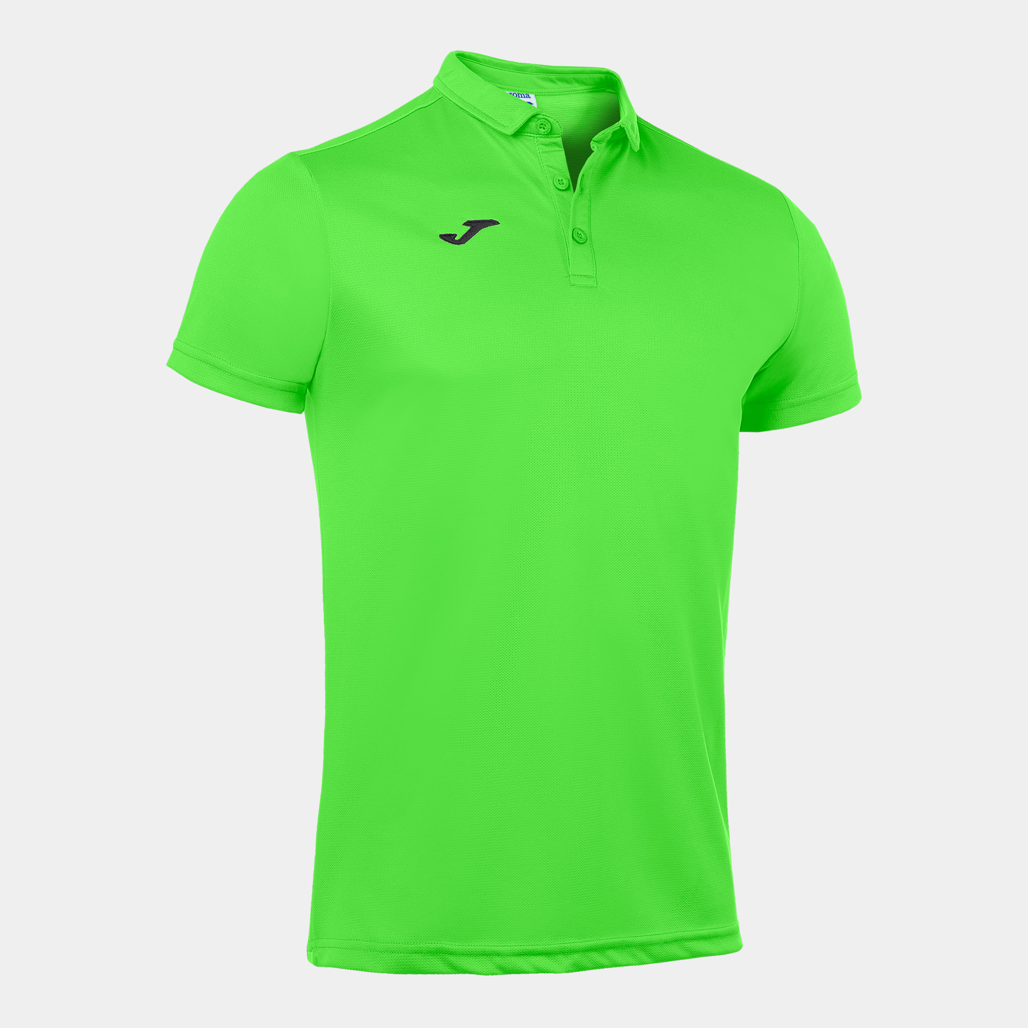 JOMA POLO MANGA CORTA HOBBY VERDE FLÚOR Talla XS Niño Junior