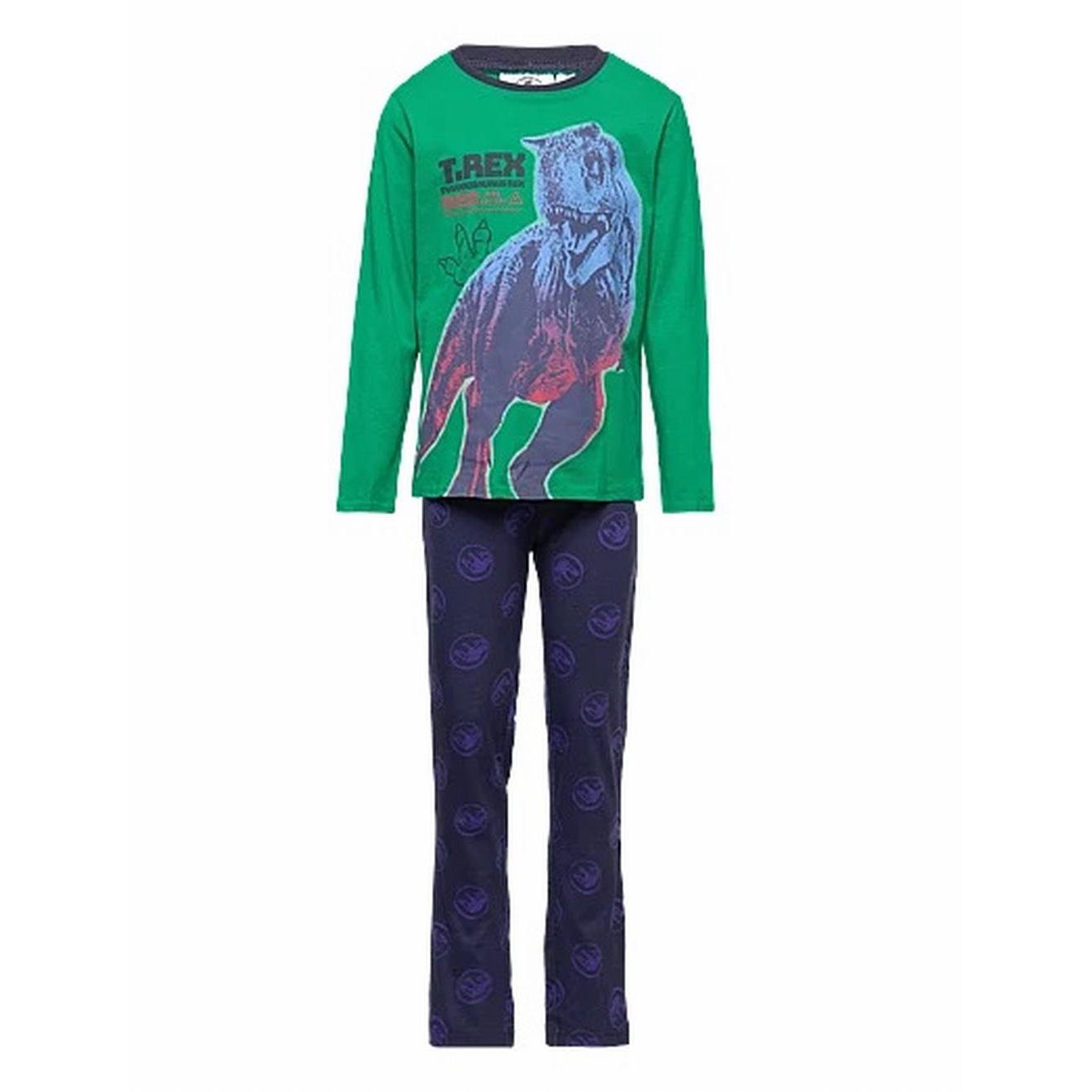 Pijama Invierno Verde Jurassic World para Niño - Cerdá