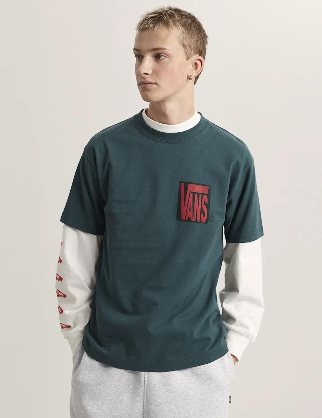 VANS CAMISETA MYSTIC MOSS STRETCH STACK
