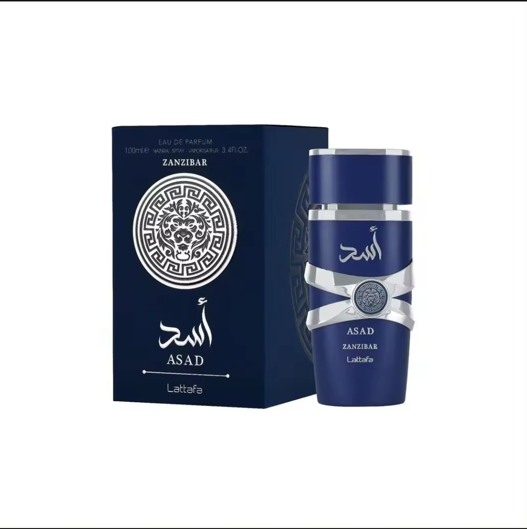 Asad Zanzibar - 100ml - Perfume Árabe Masculino - Nueva Adquisición 2023 - Lattafa Perfumes