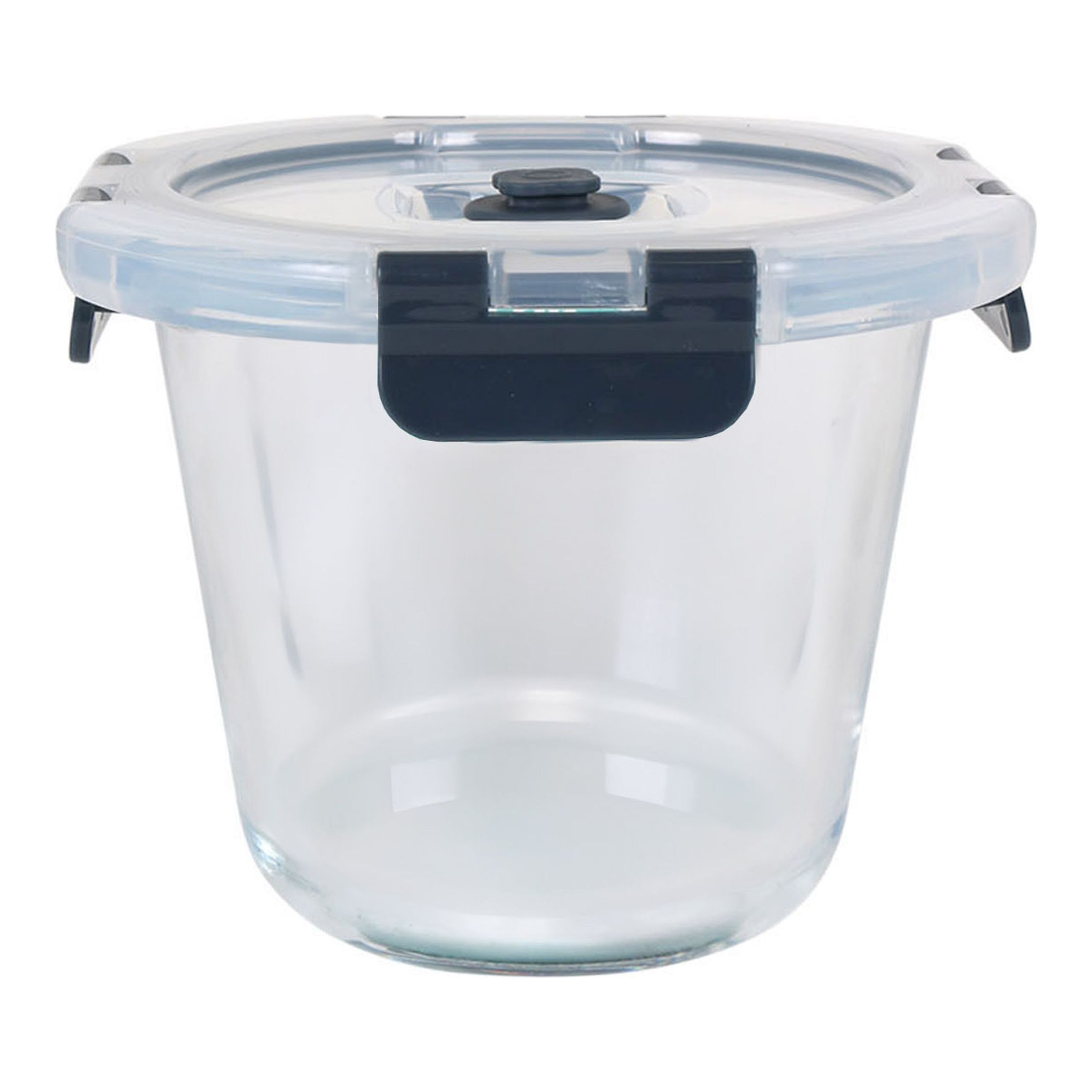 QUTTIN - Fiambrera Redonda Hermética con Tapa al Vacío, 13.5cm - Compacta y Versátil, Ideal para Viajes y Excursiones | Amystyle