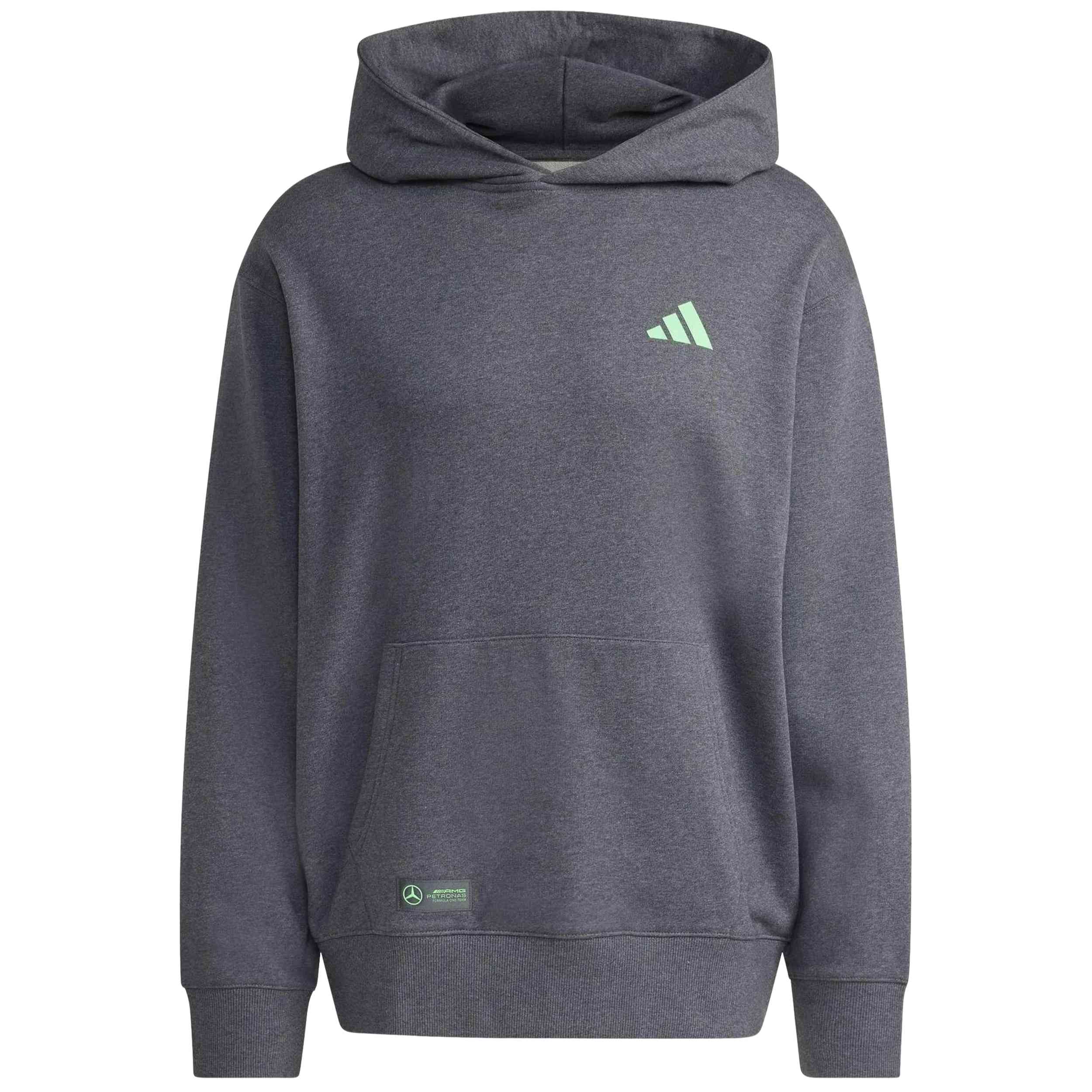 Sudadera Con Capucha Adidas modelo Sudadera con capucha adidas Mercedes - AMG gris para Hombre en color Gris