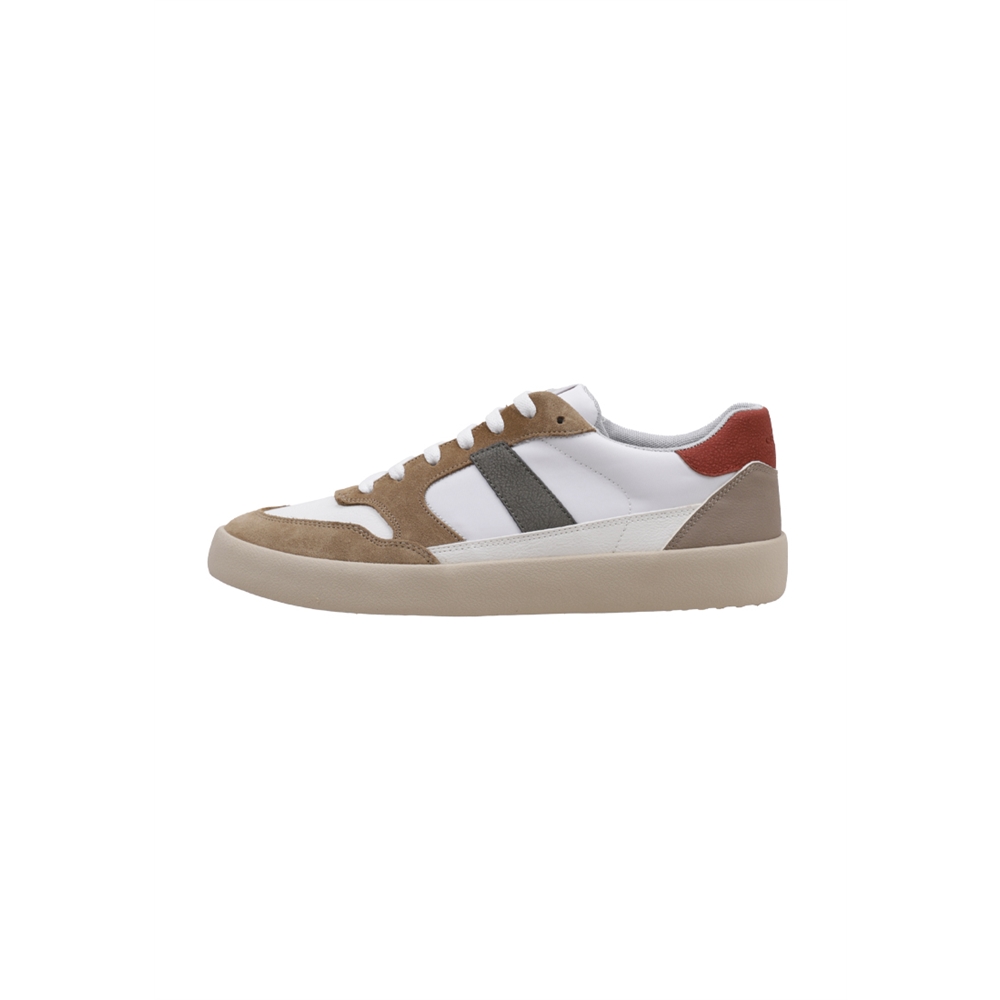 Geox U AFFILE B - SIN.STROPIC+NYLON  Deportivas Planas Hombre Beige