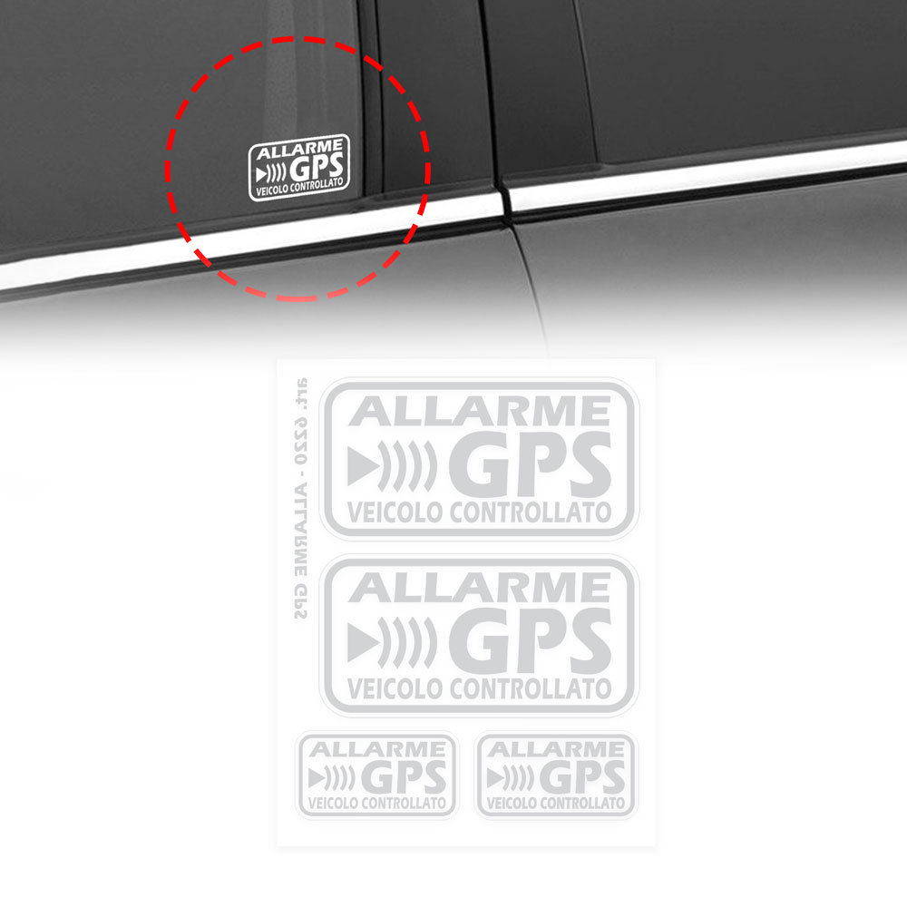 Etiquetas engomadas controladas vehículo de la Alarma de GPS