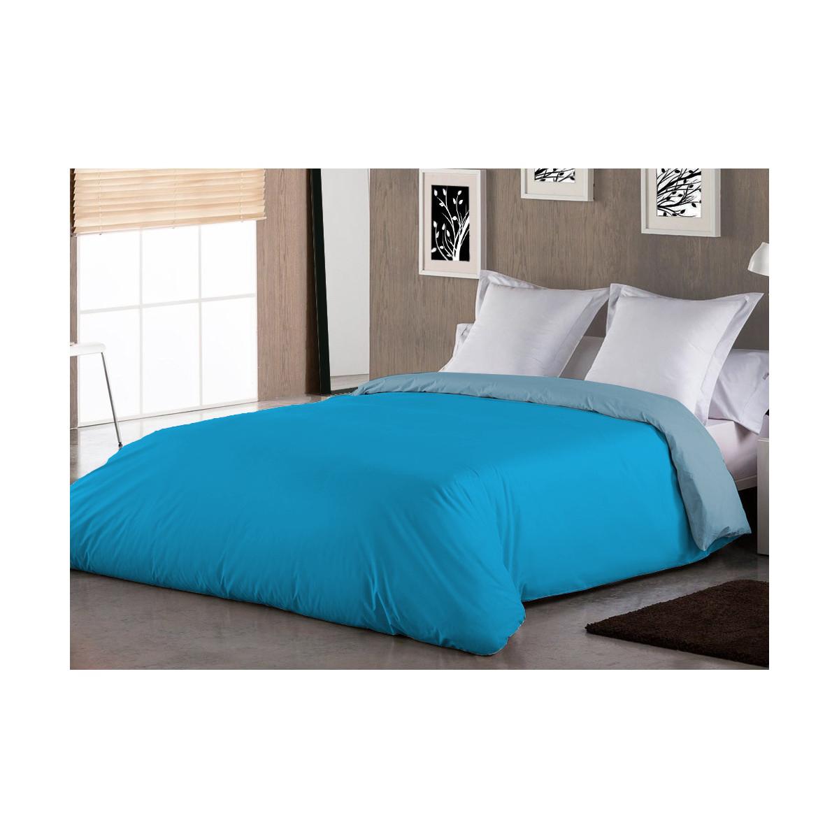 SABANALIA - Funda Nórdica Combina Bicolor (Saco reversible) | Disponible en varias medidas y colores