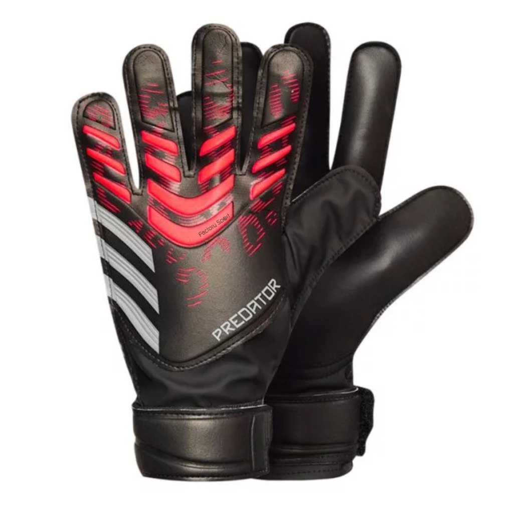 ADIDAS PRED GL MTC FINGERSAVE GUA POR NEGRO/CORAL FLUOR PARA NIÑOS
