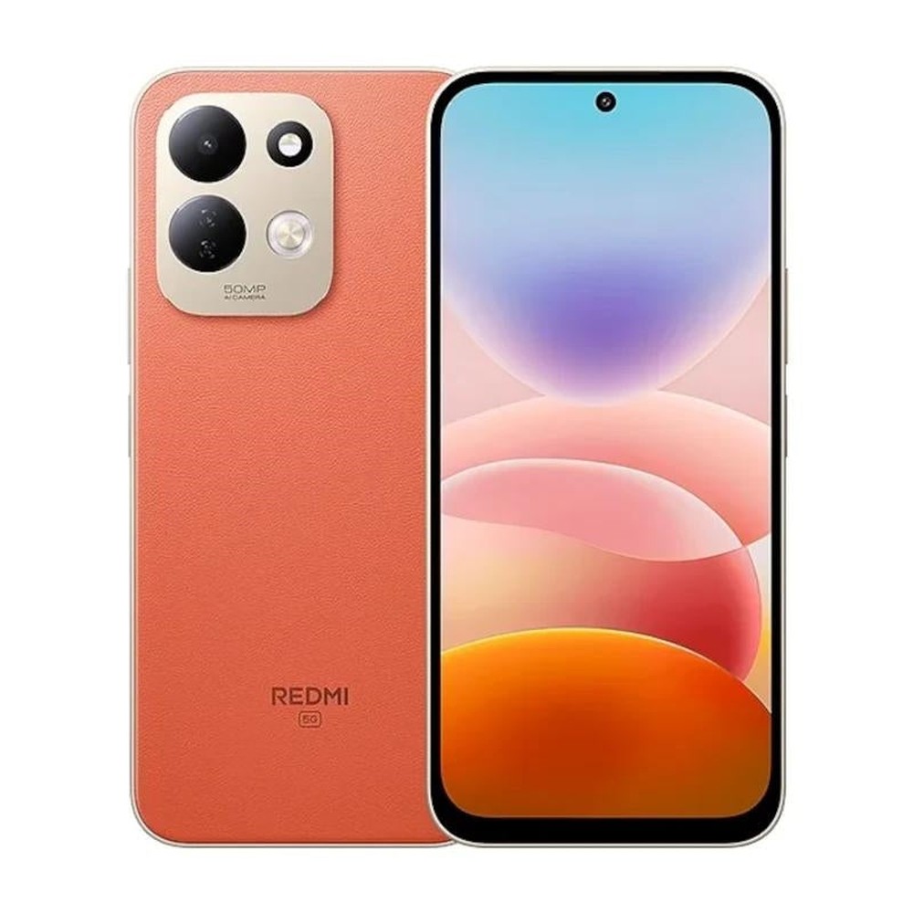 Xiaomi - Smartphone Redmi 17 5G modelo Mzb0pcbeu con procesador Snapdragon 4.ª gen 5, pantalla de 120 Hz, cámara principal de 50 MP y certificación IP64 color naranja
