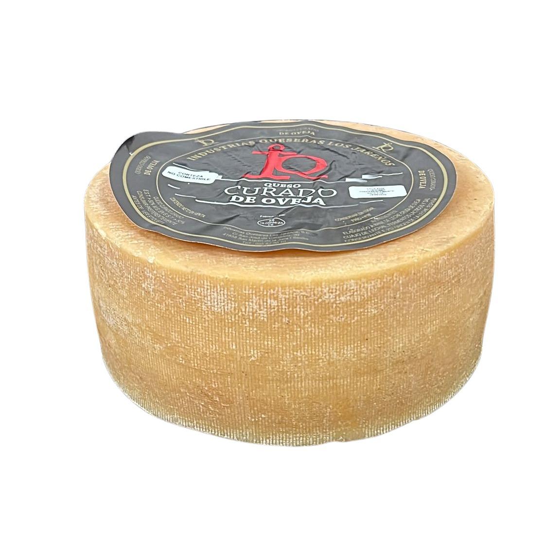 Queso Curado de Oveja Artesano 2,7kg Aprox, Sabor intenso y textura firme, ideal para amantes del buen queso, perfecto para tapas, eventos y regalos gourmet