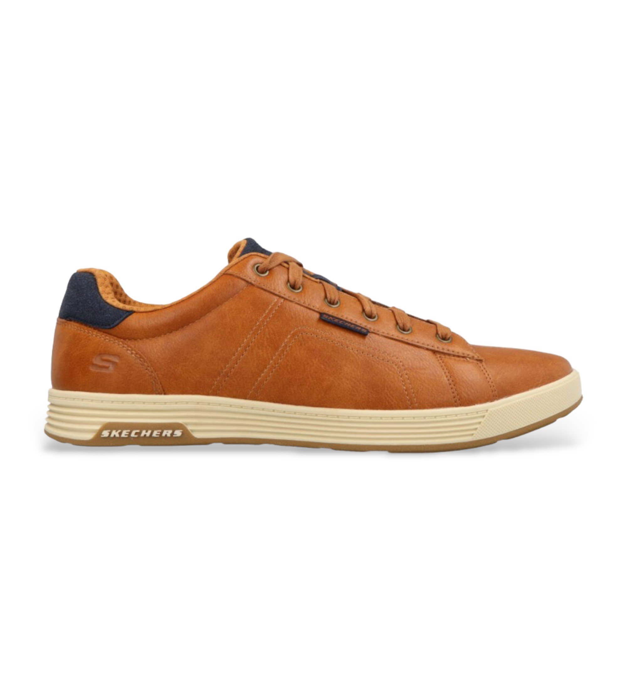 Skechers | Hombre | Zapatillas de piel Cavell - Hensley marrón