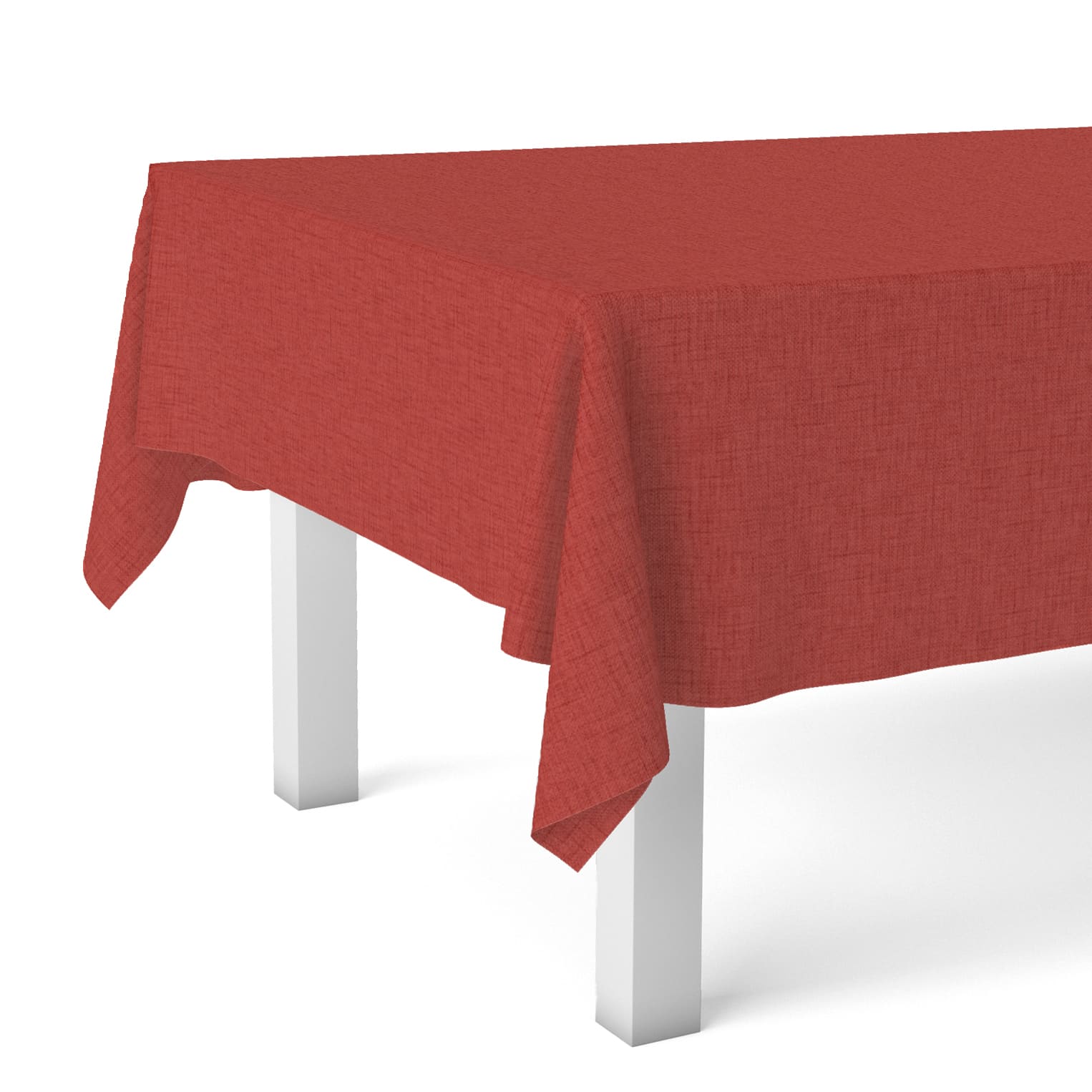 Donegal Collections - Mantel Antimanchas Resinado Liso Modelo Levante Cuadrado y Redondo - Mantel antimanchas repelente al agua - Se limpia fácilmente con un paño húmedo - Dibujo Fino - Fabricado en España