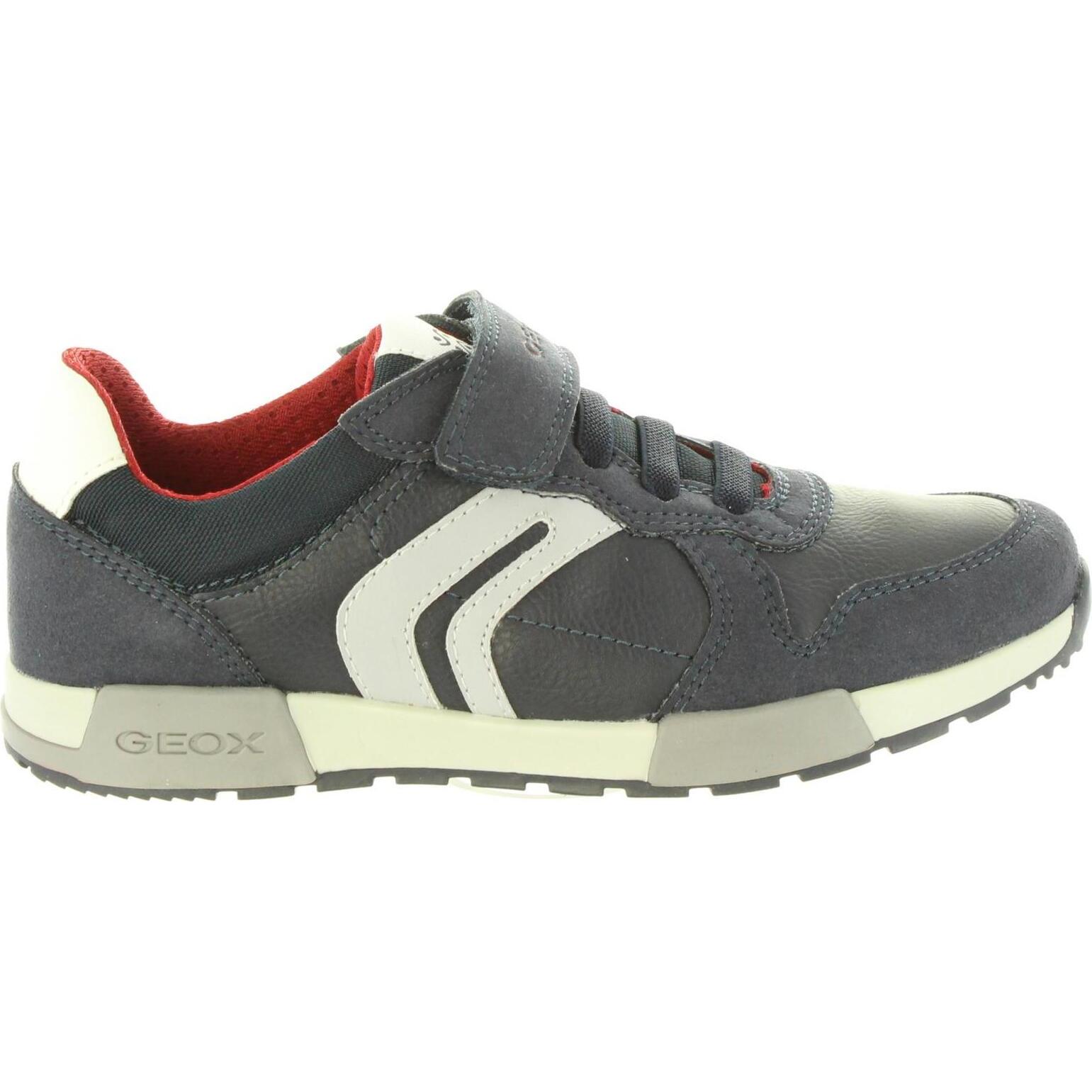 Zapatos de Niño y Niña GEOX J846NC 0FUAU J ALFIER C0661 NAVY-GREY | Cómodos y Duraderos
