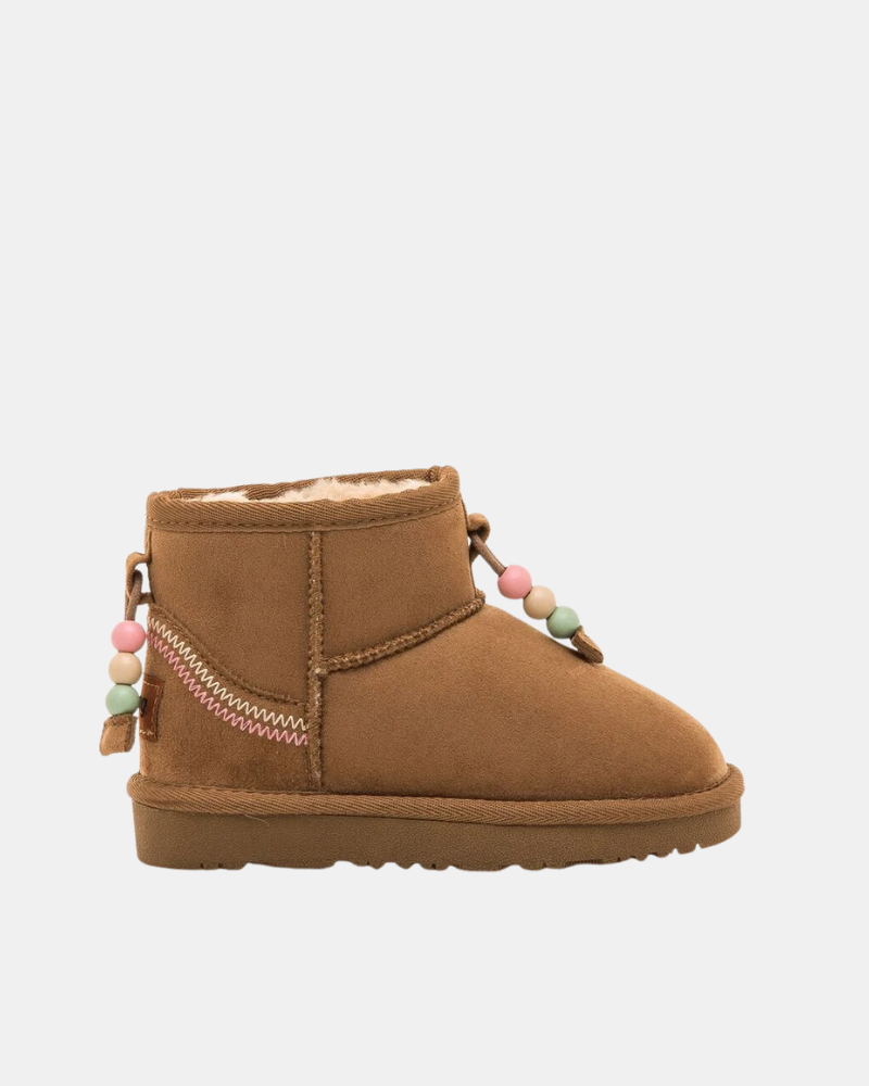 MUSTANG 49353 Botas Australianas Infantil Marrón
