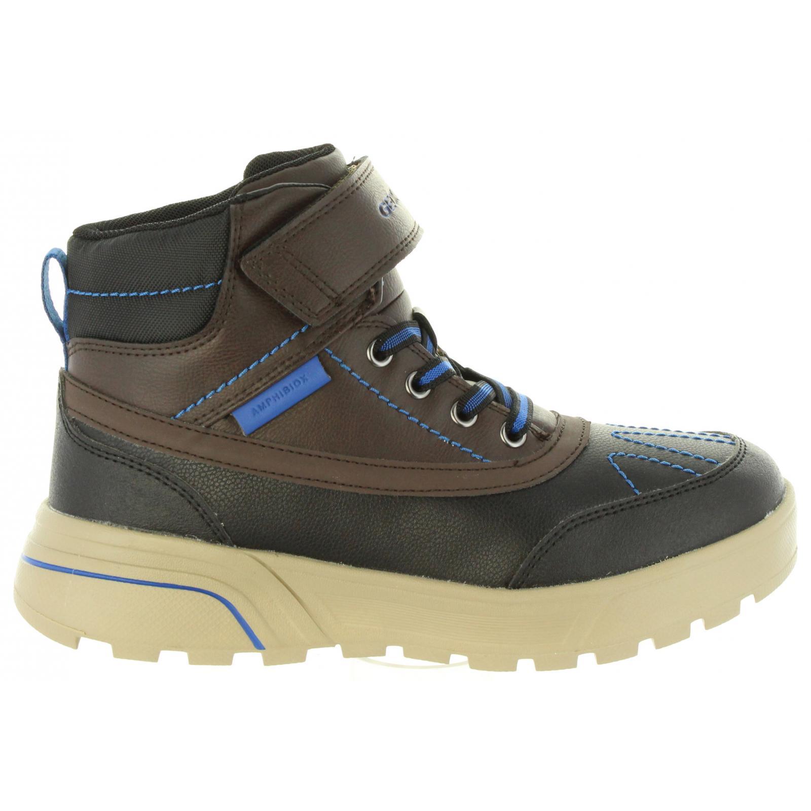 Geox j847ua 05411 j sveggen c6483 coffee-roy boy's ankle boots