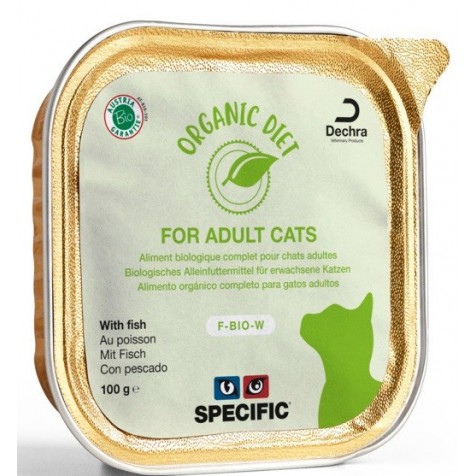Specific Feline Organic con Pescado F-BIO-W 100 gr
