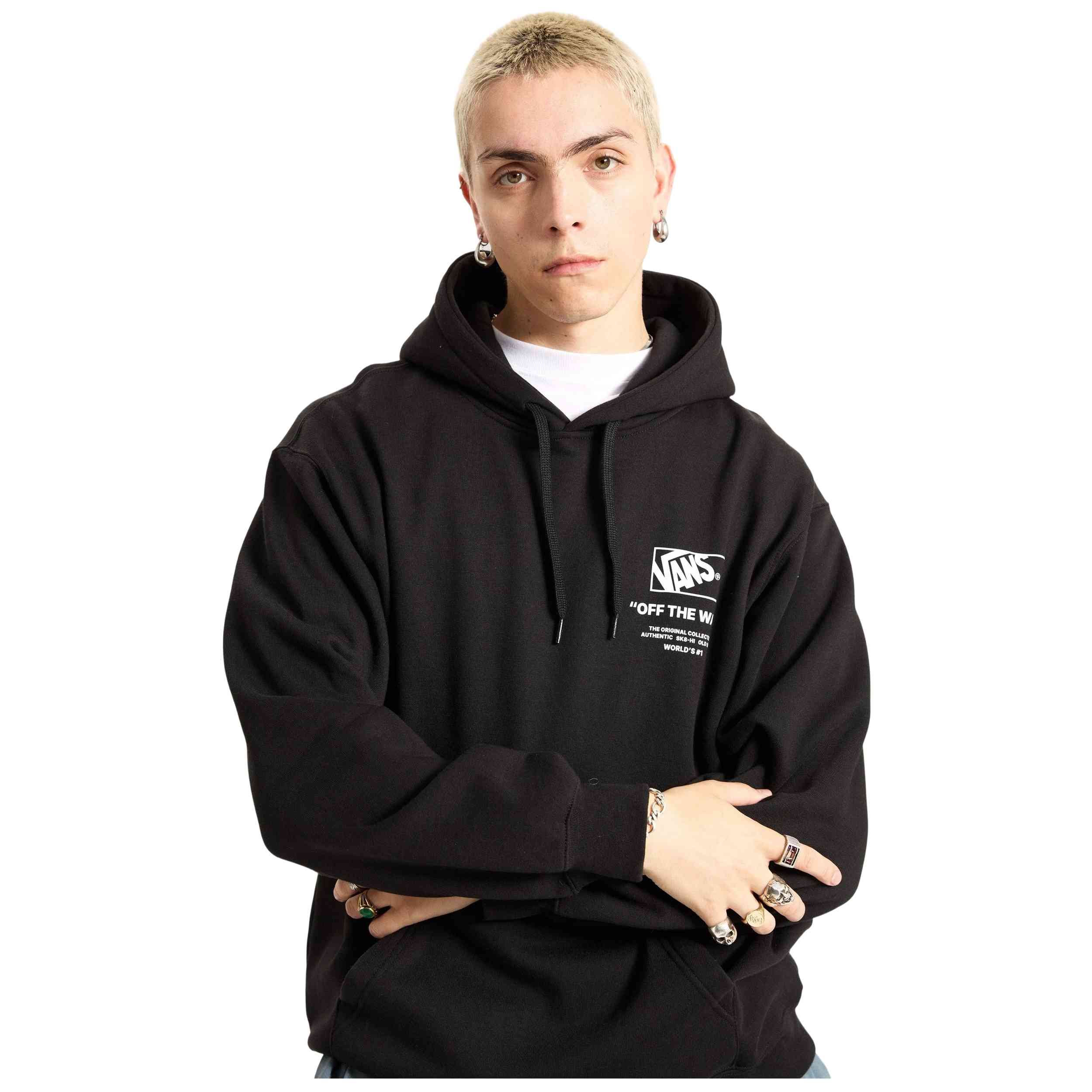 Jersey Vans en color Negro