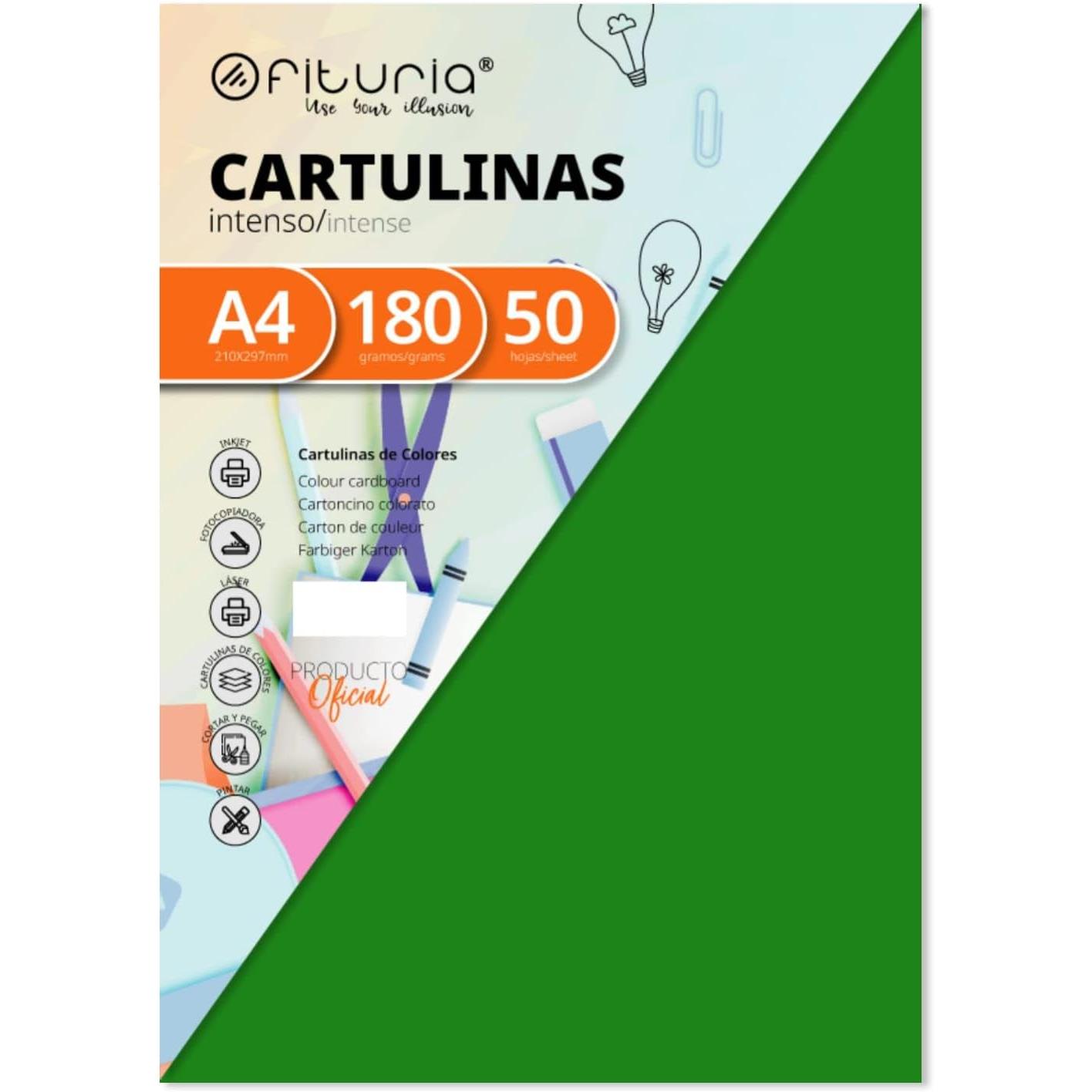 Packs Cartulinas Varios Colores Tamaño Variables - Ofituria