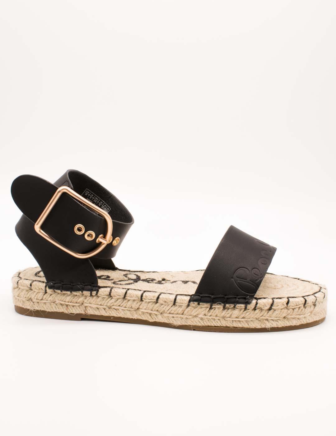 Sandalia Pepe Jeans PLS90681-999 Arami Black de Mujer