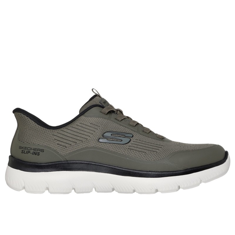 SKECHERS 233047 OLBK  39403 26I DEPORTIVO CORDON GRIS OSCURO