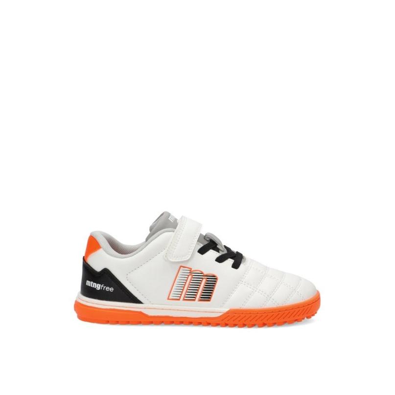 Zapatillas Respetuoso/barefoot Mustang Kids - Niño - Suela Plana - Modelo 49323 - Color Blanco
