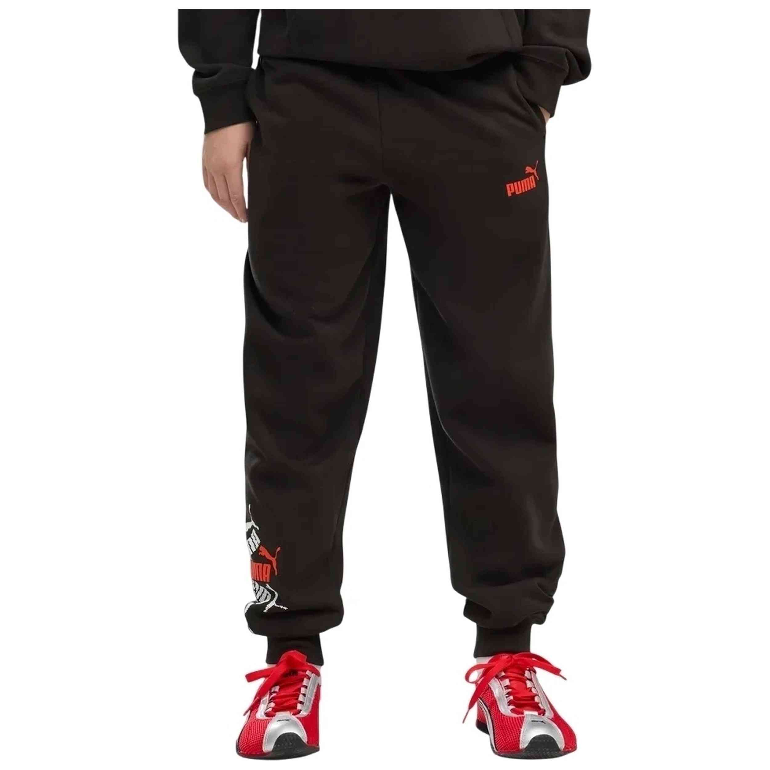 Textil Puma modelo Ess Logo Lab Brand S en color Negro