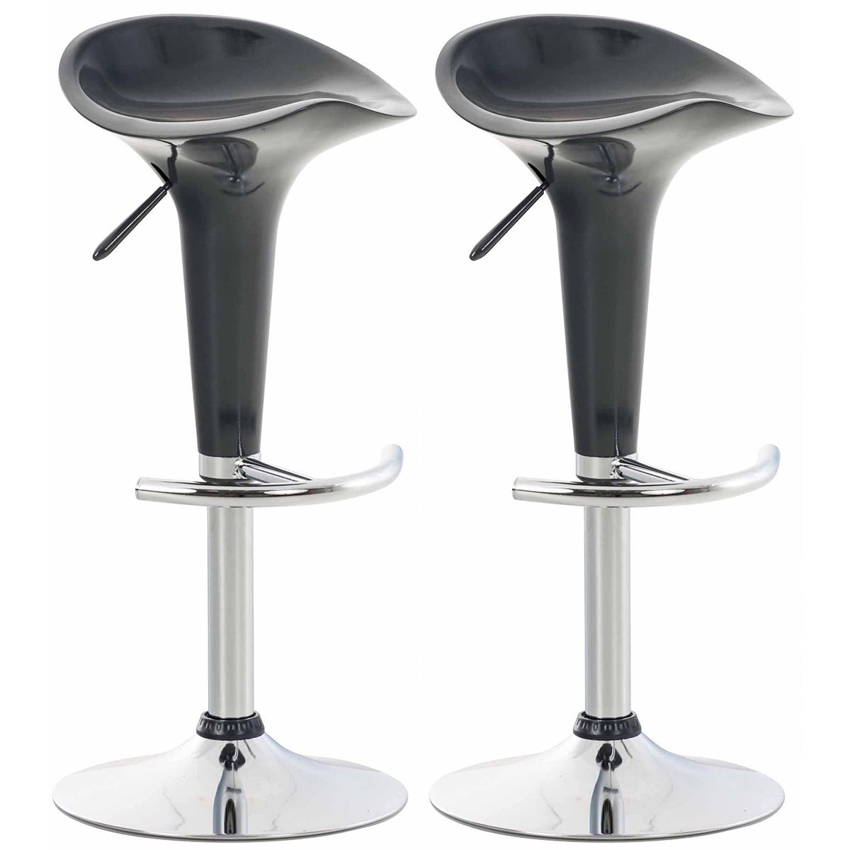 2er Set Barhocker Saddle