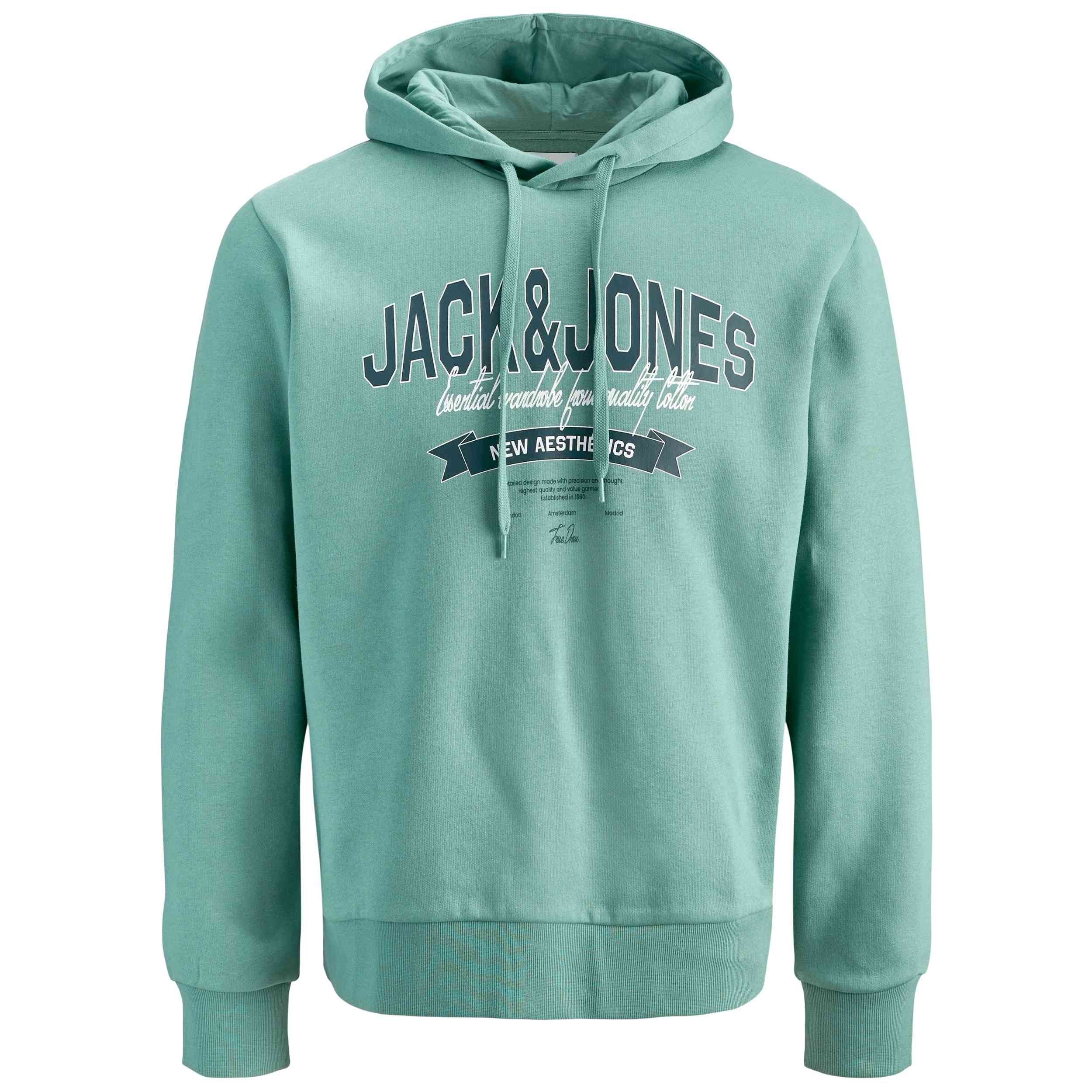 Sudadera Con Capucha Jack & Jones modelo 077-52599849976147 para Hombre en color Verde