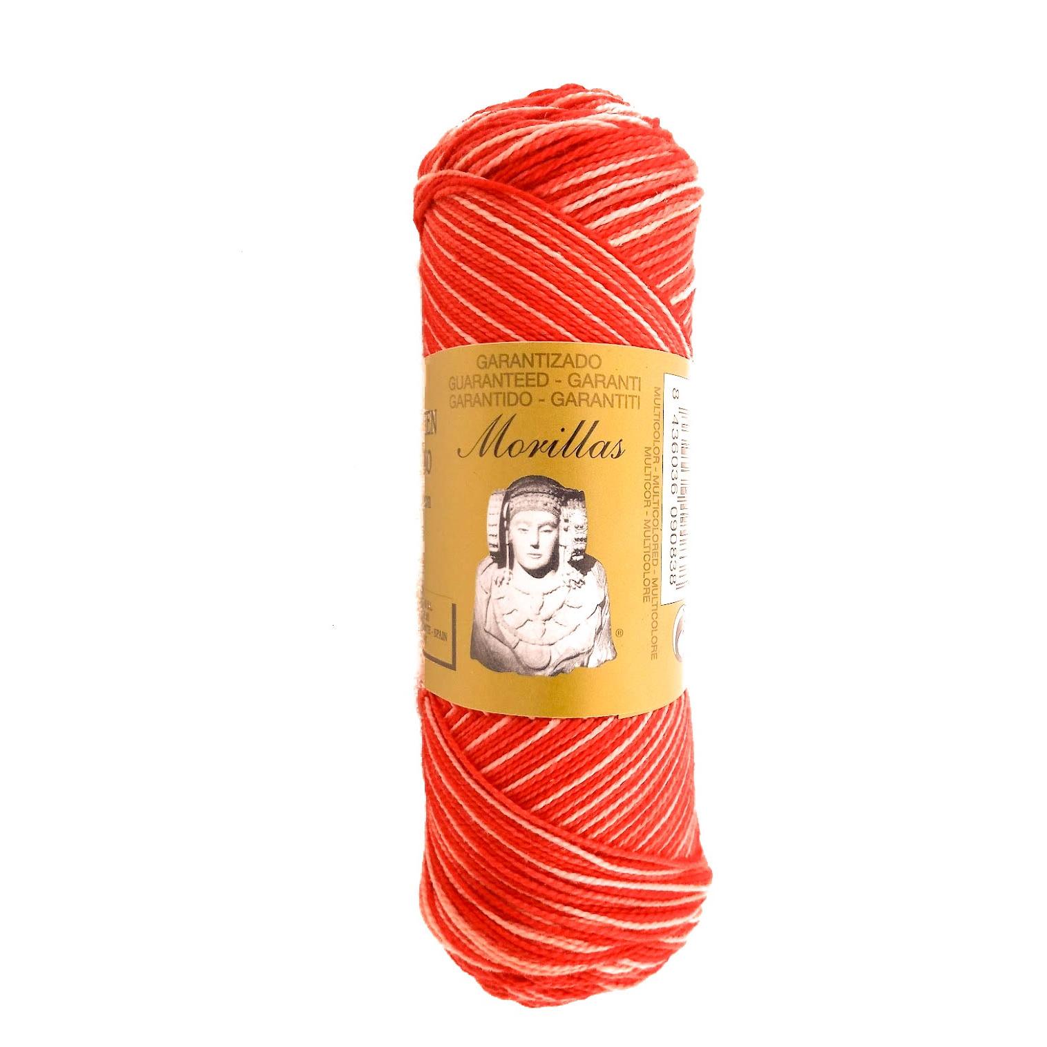 Hilo de Algodón para Ganchillo MORILLAS® Perlé Egipcio - Colores Sólidos