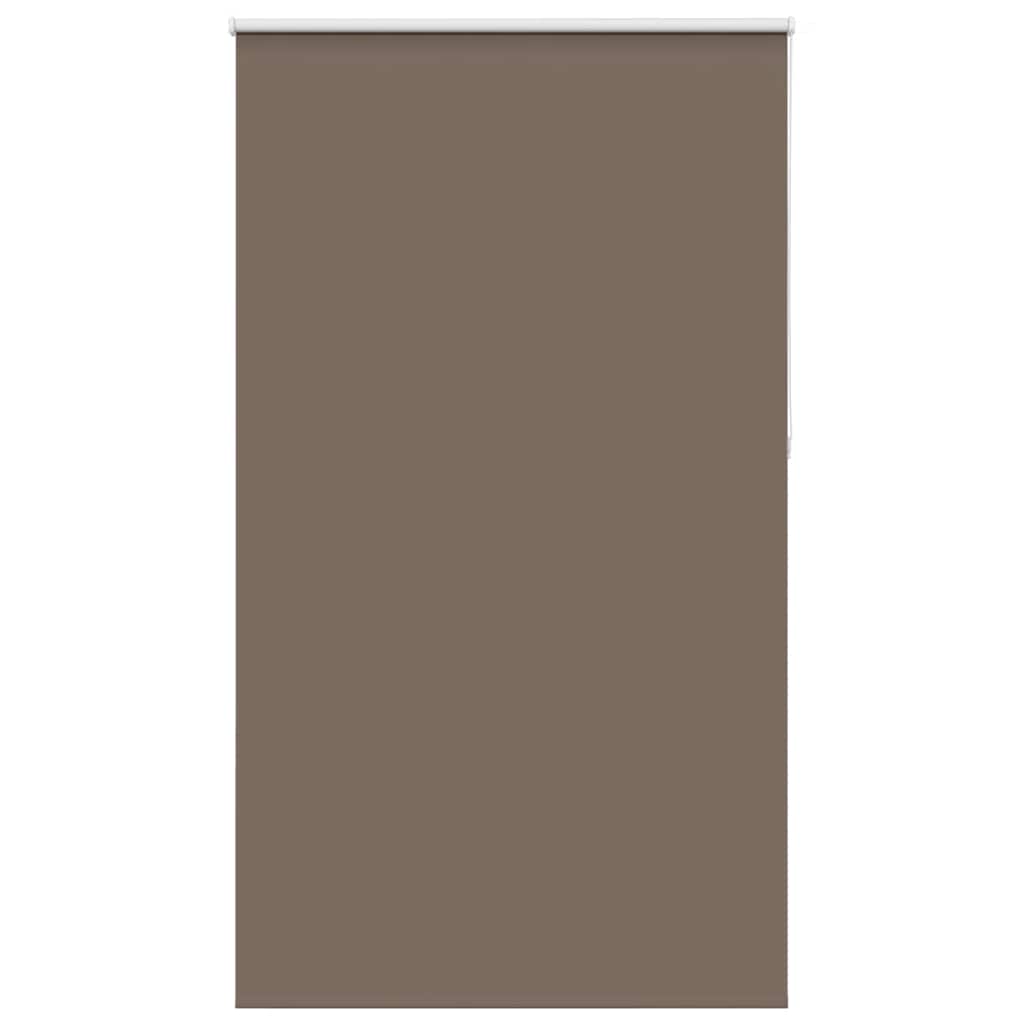 vidaXL Estor Enrollable Opaco Color Café 125x210cm Tela Ancho 121,6cm
