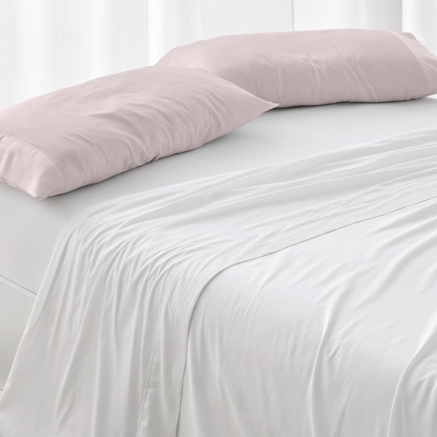 Funda Almohada 100% Algodón 180 Hilos | 6 Colores | Suave y Duradera | BURRITO BLANCO | Todas las Medidas
