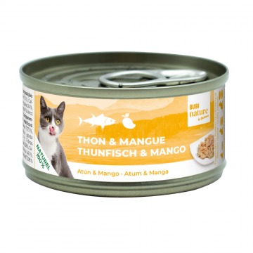 Bubi Nature Gato Atum/Manga - 70g