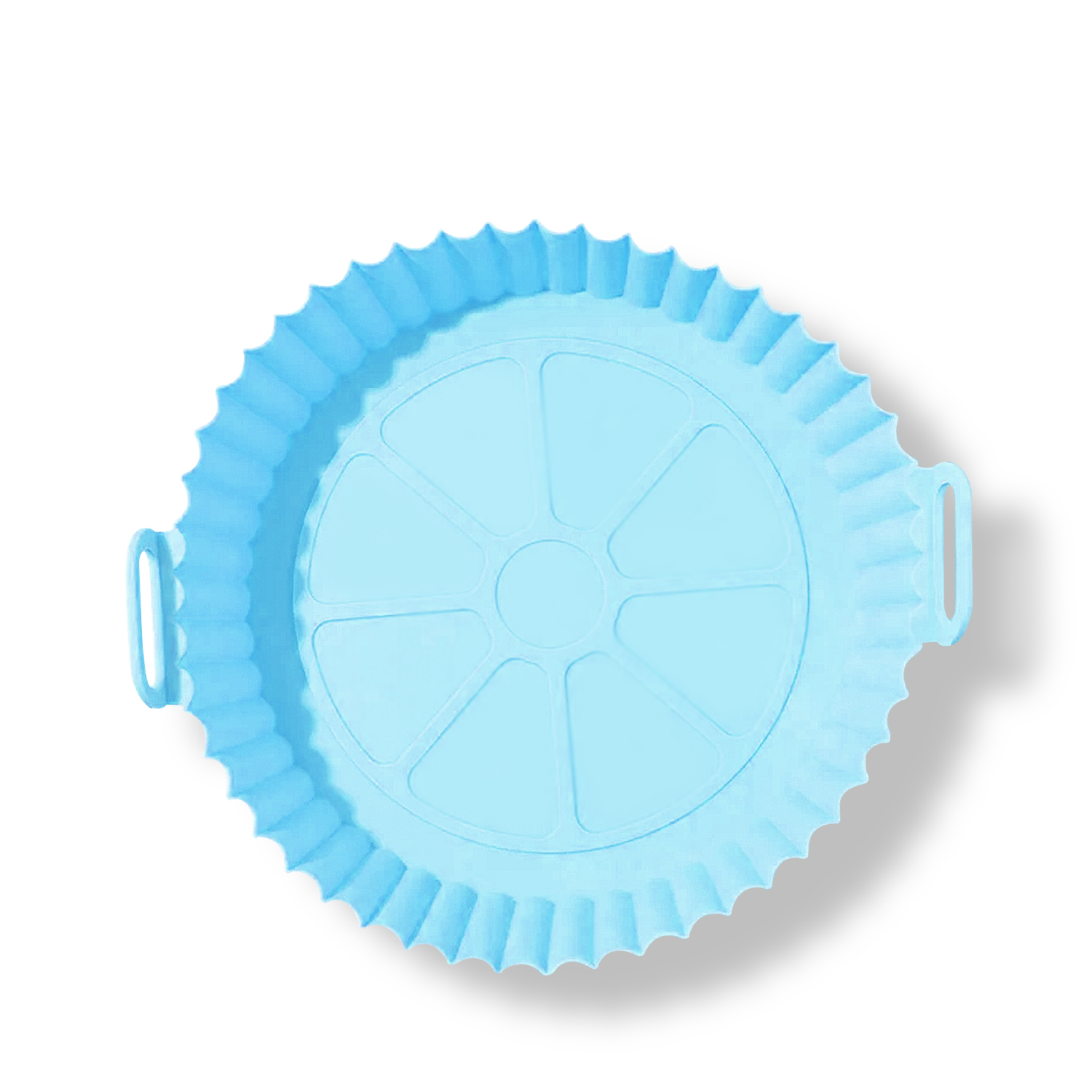 DAM. Molde silicona con asas especial freidora de aire. 20x17x5 cms. Grado alimentario. 20x20x5cm.