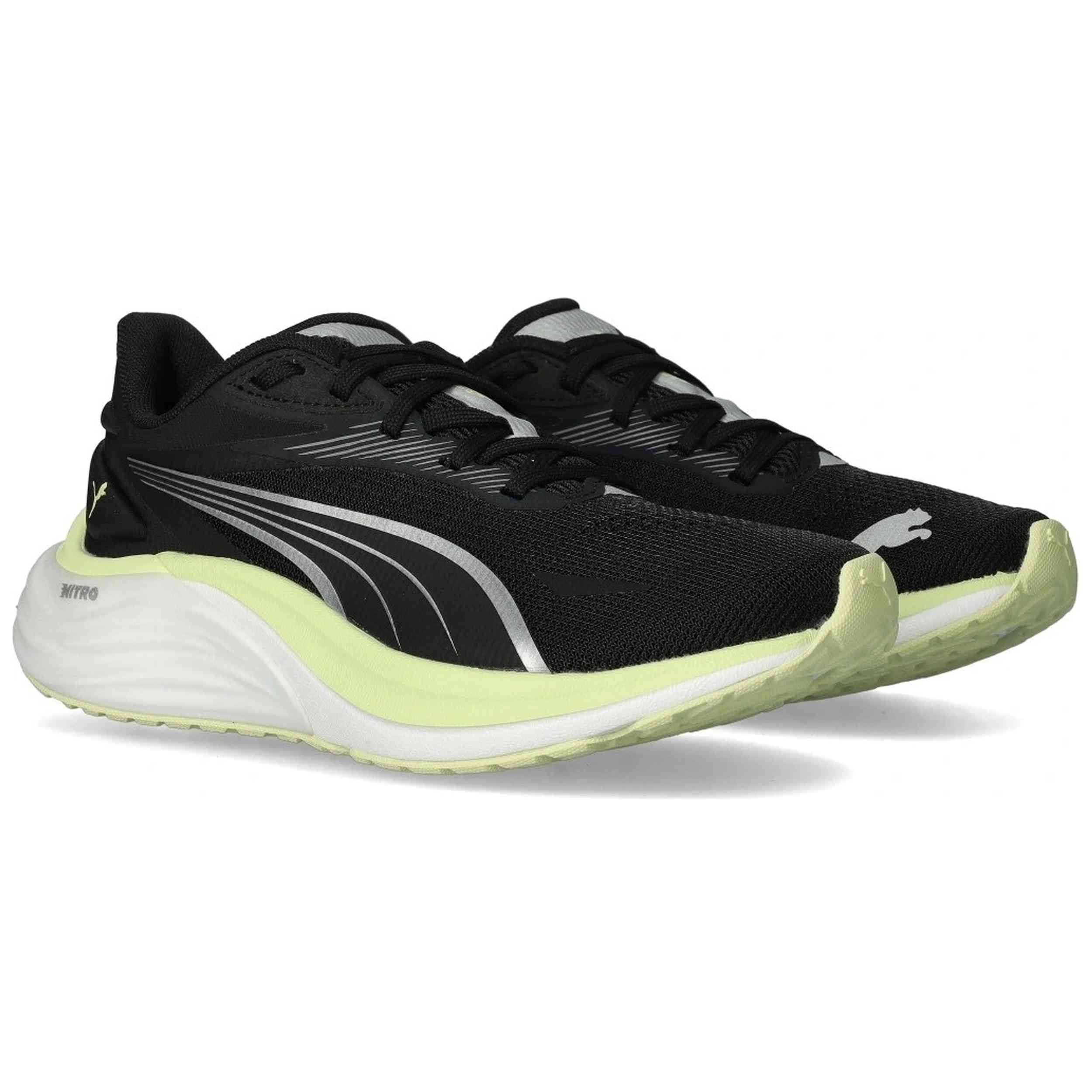Zapatillas De Running Puma modelo Electrify Nitro 4 para Mujer en color Negro
