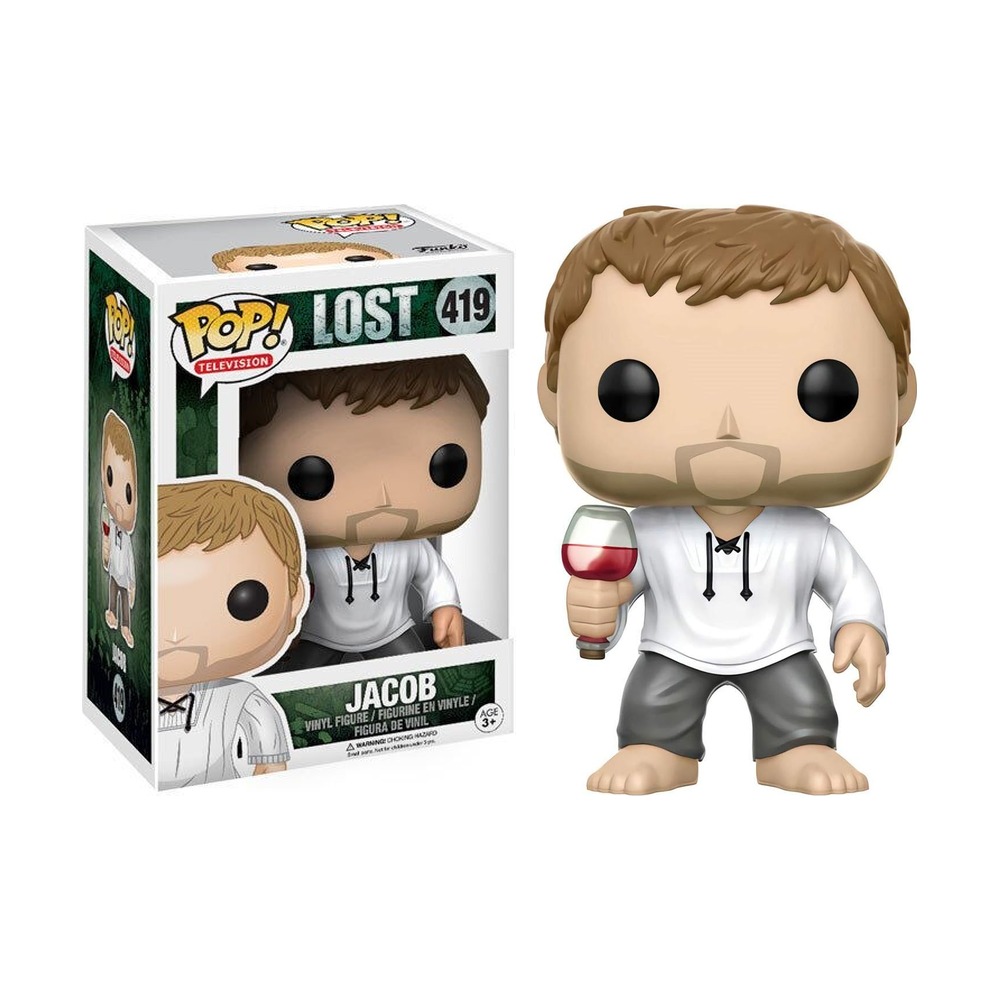 FUNKO POP! PERDIDOS - JACOB, 12414, Nº 419, TIENDA CON LICENCIA OFICIAL, FIGURA, JUGUETE, CABEZÓN, VINILO, MUÑECO, SERIE, TELEVISIÓN, ISLA DESIERTA