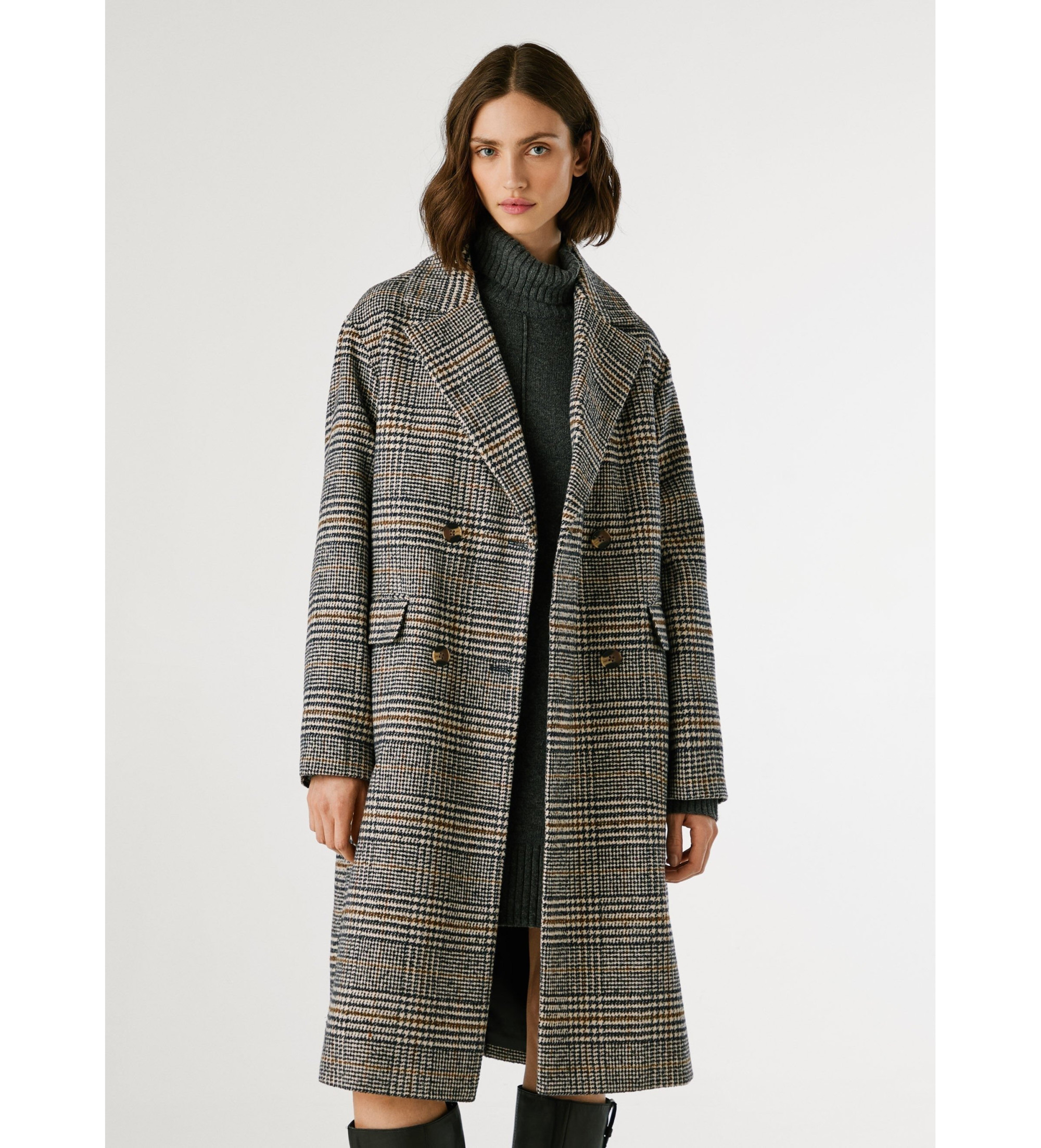 Pepe Jeans | Mujer | Abrigo Tasha gris