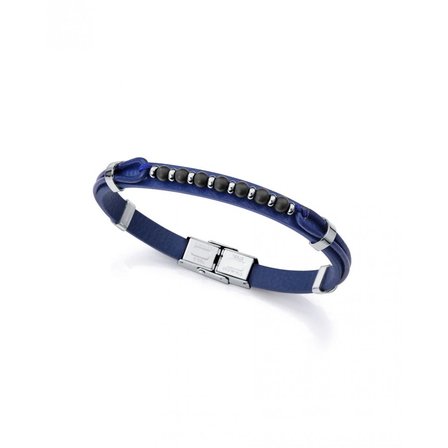 Pulsera Viceroy Magnum 15169P01013 acero y piel