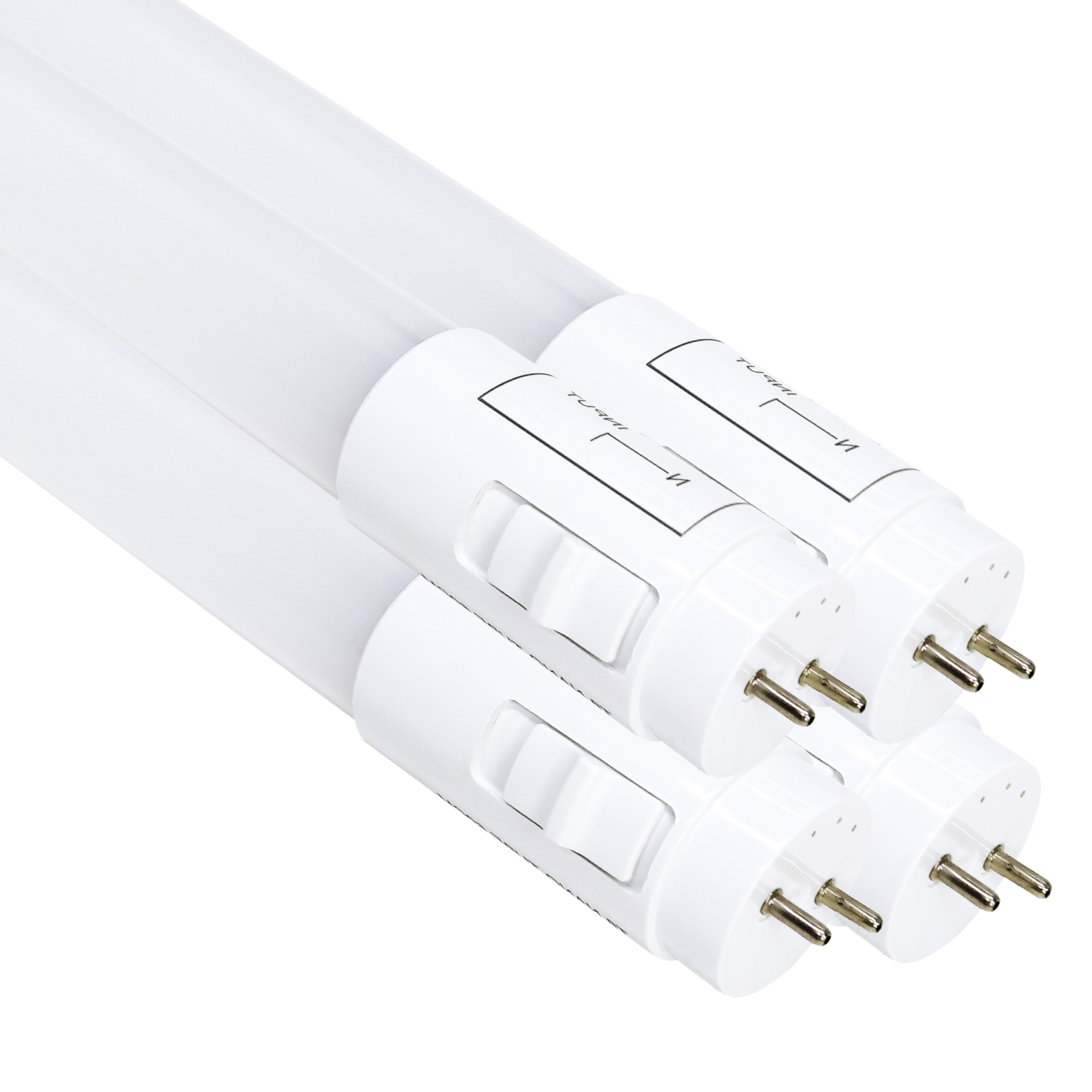 LED ATOMANT Tubo LED 60 cm T8 estándar, 9W y 1100 lúmenes por unidad, CCT regulable con selector de color (blanco cálido, neutro y frío), incluye cebadores LED, ideal para sustituir fluorescentes, encendido instantáneo y bajo consumo energético