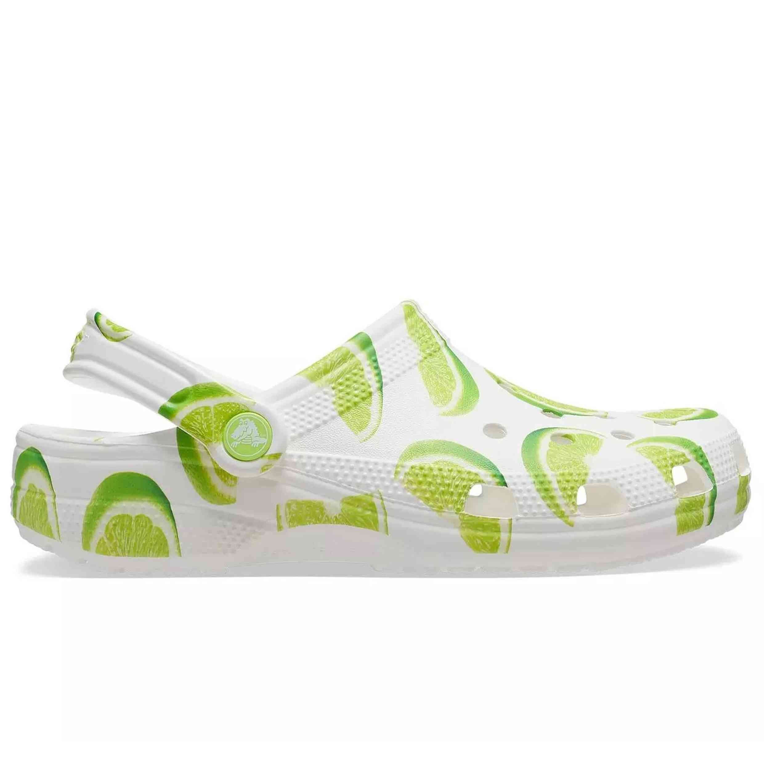Crocs classic fresh fruits clog flip flops