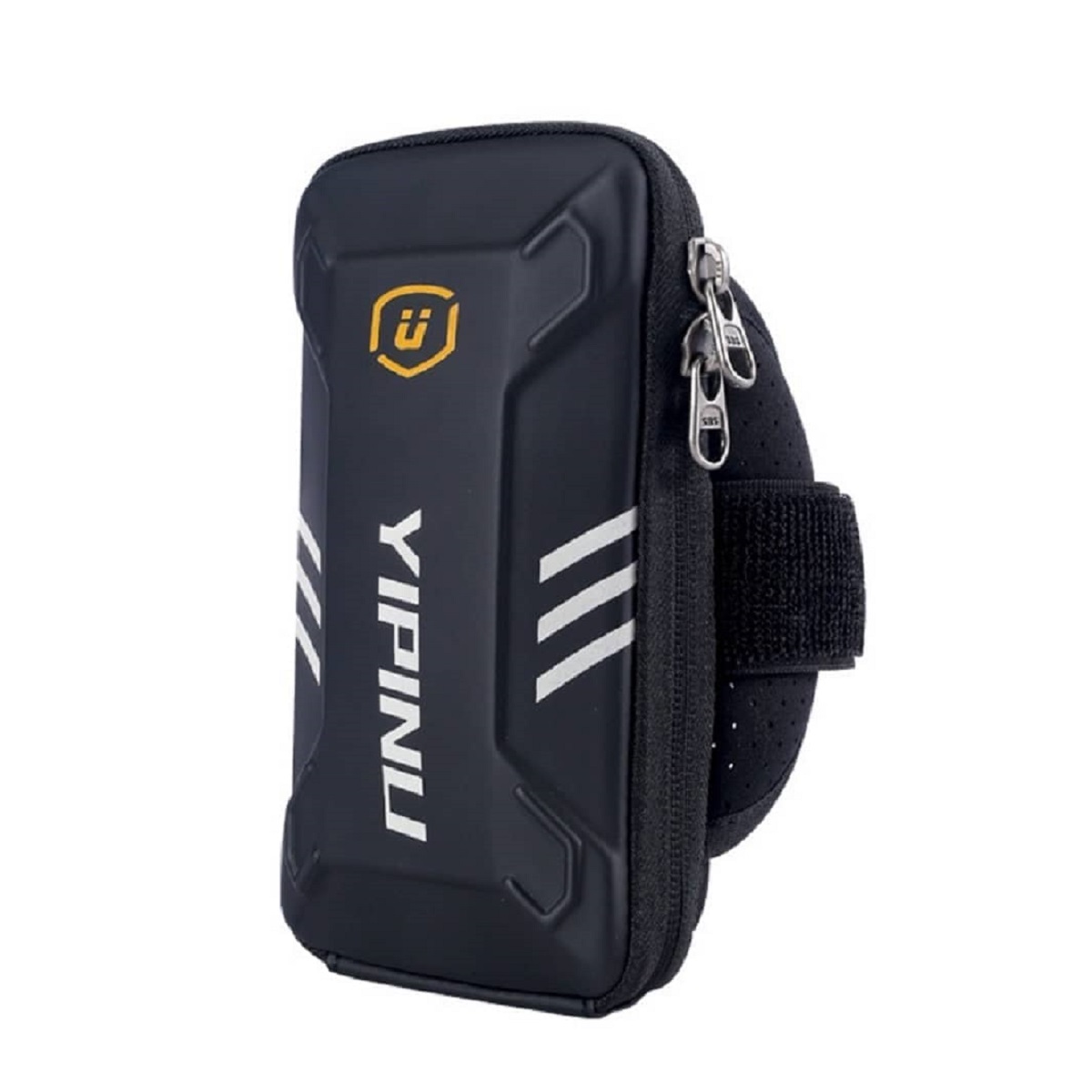 para Vivo Y53s 4G (2021) Funda Brazalete Reflectante Impermeable Deporte Correr Gim Ciclismo - Negro