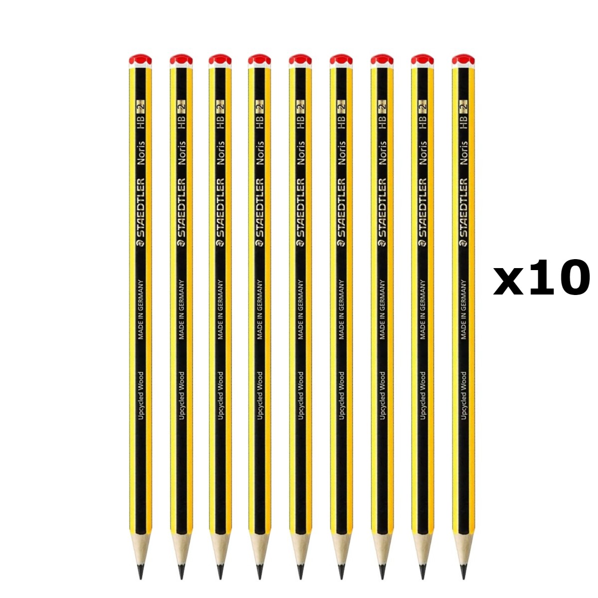 BIC - Material escolar, bolígrafos, lápices, 3 unds, bolis azules de BIC y lápices de Staedtler, lápices de madera certificada HB2