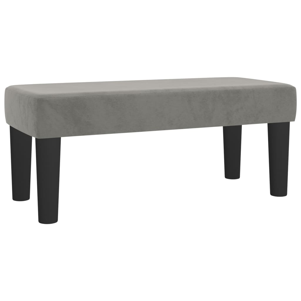 vidaXL Banco de Terciopelo Casa Jardín Asiento Salón Multicolor Multitalle