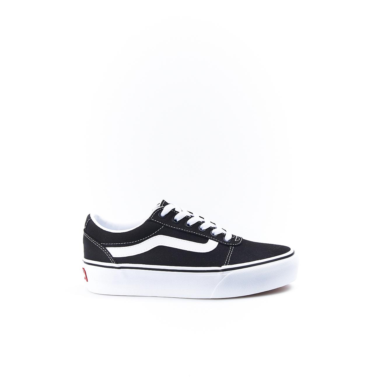 Zapatillas sneakers para mujer Vans Ward Platform VN0A3TLC1871 Negro