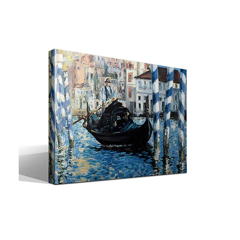 Cuadro Venecia Édouard Manet - Lienzo de Algodón - Impresión Fine Art Giclee - Bastidor de Madera - Calidad Superior