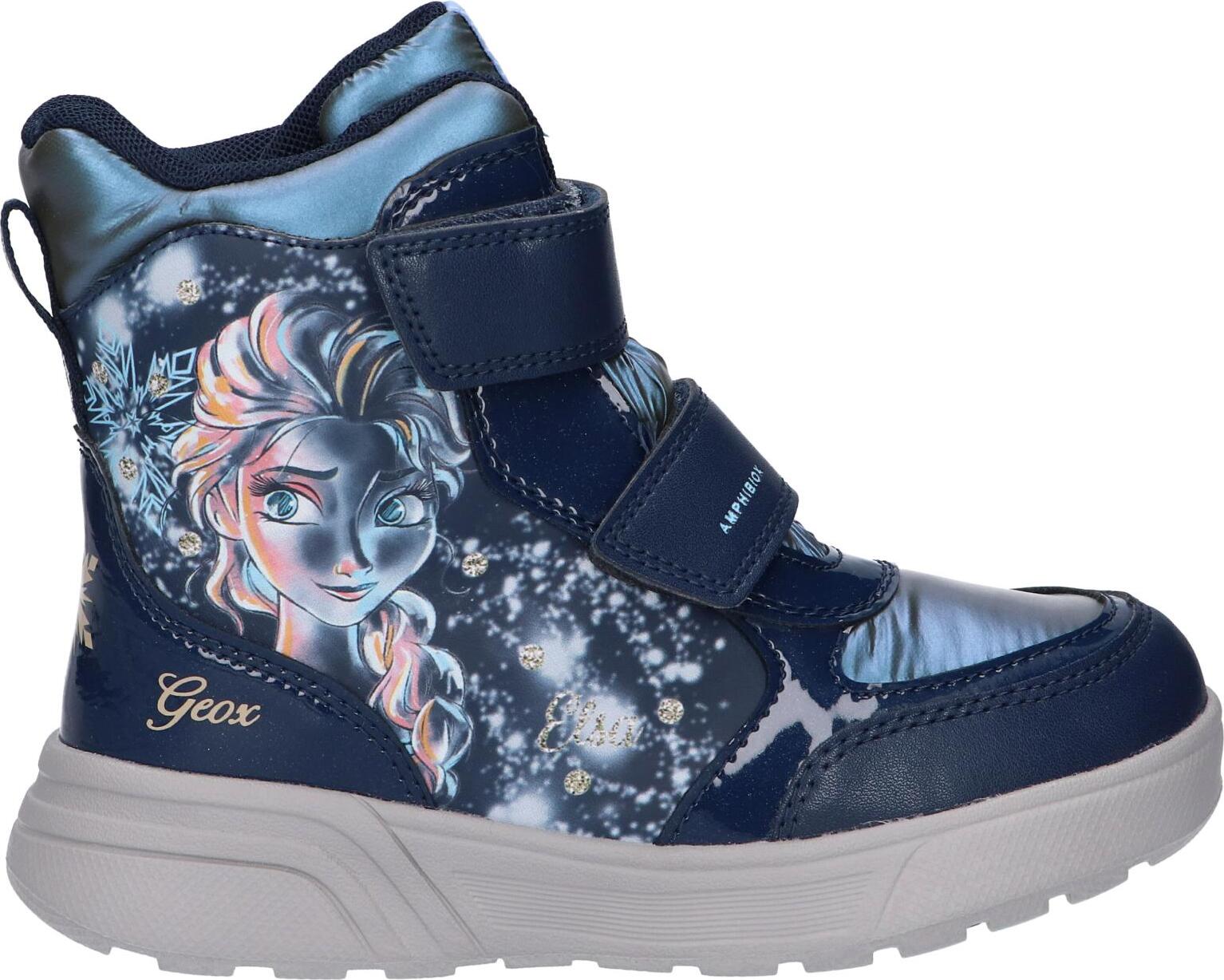 Girl's boots geox j268ad 054aj j sveggen c4256 navy-platinum