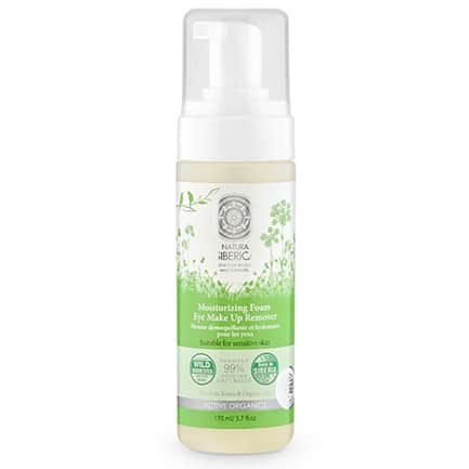 Espuma Desmaquillante Hidratante para piel sensible y contorno de ojos