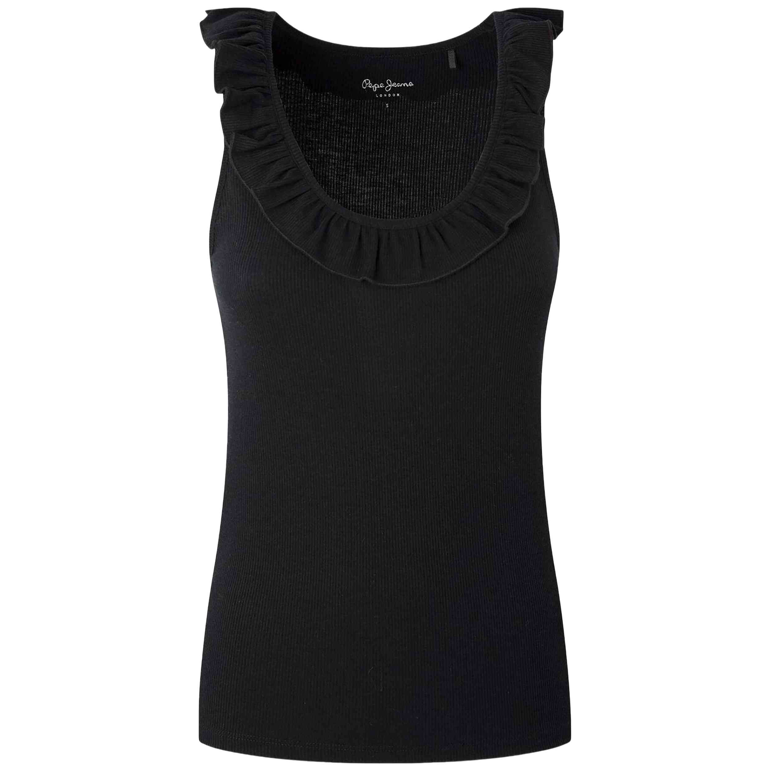 Camiseta De Tirantes Pepe Jeans modelo Dorina para Mujer en color Negro